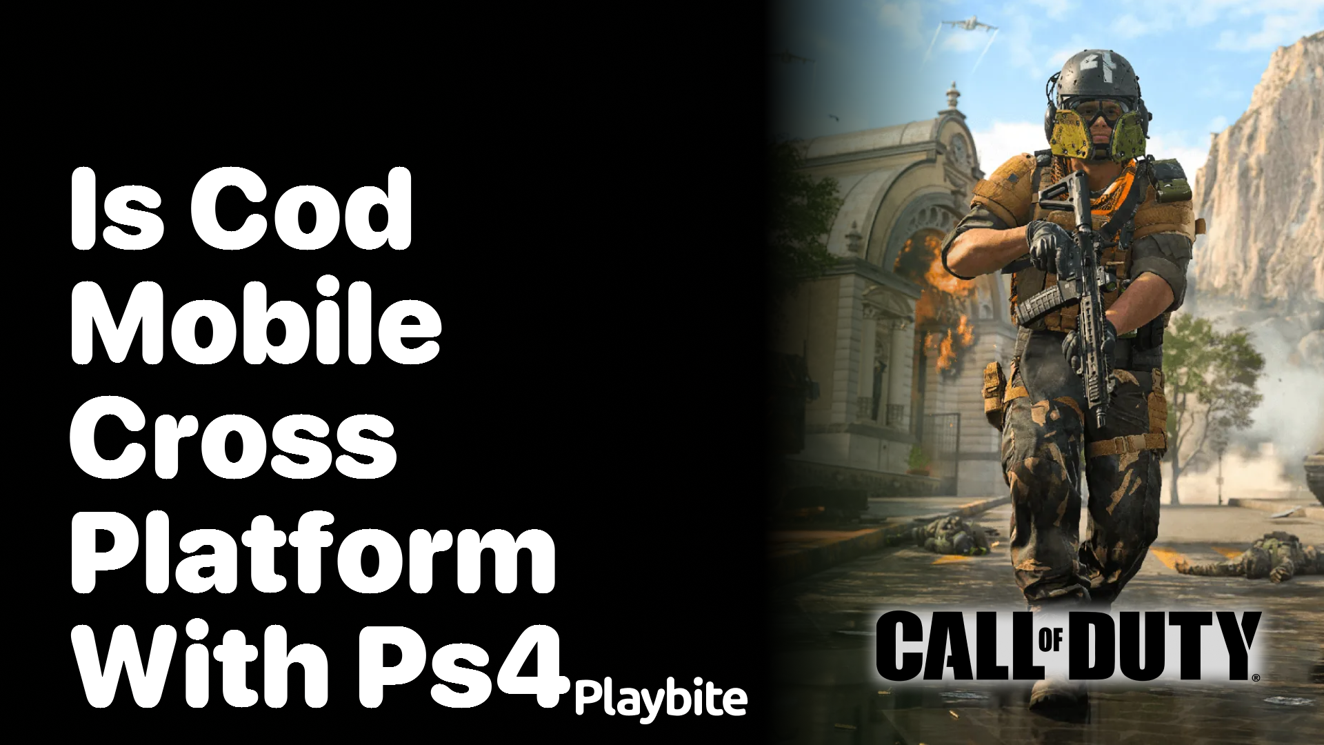 Is COD Mobile Cross-Platform with PS4?