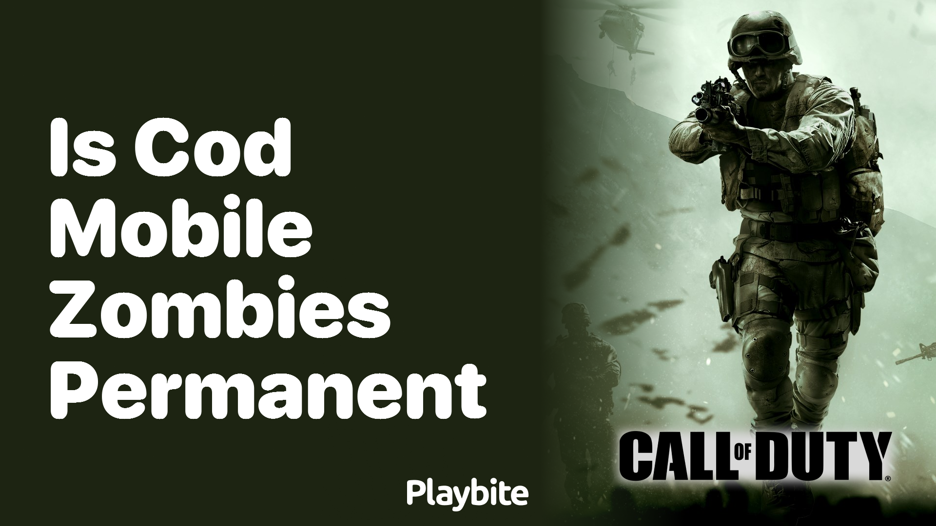 Is COD Mobile Zombies Permanent?