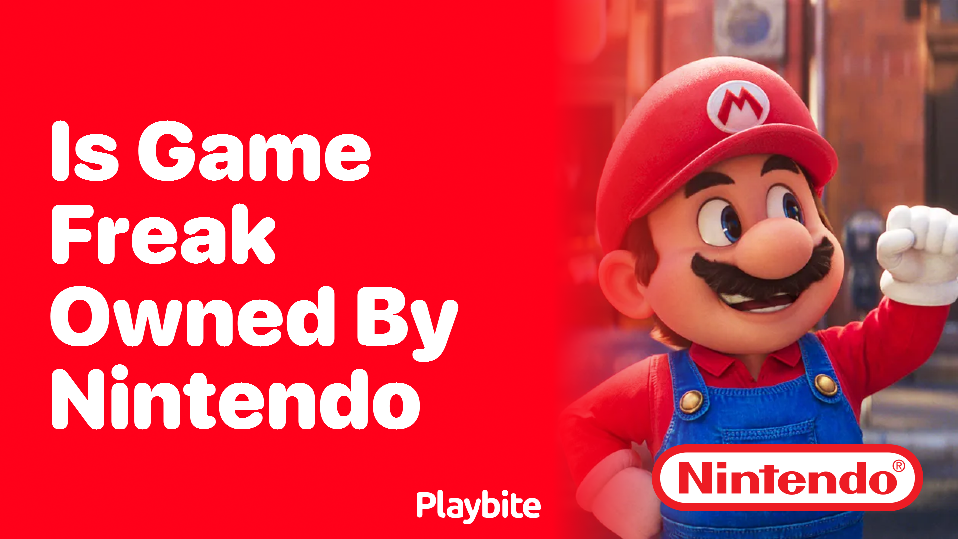 Is Game Freak Owned by Nintendo?