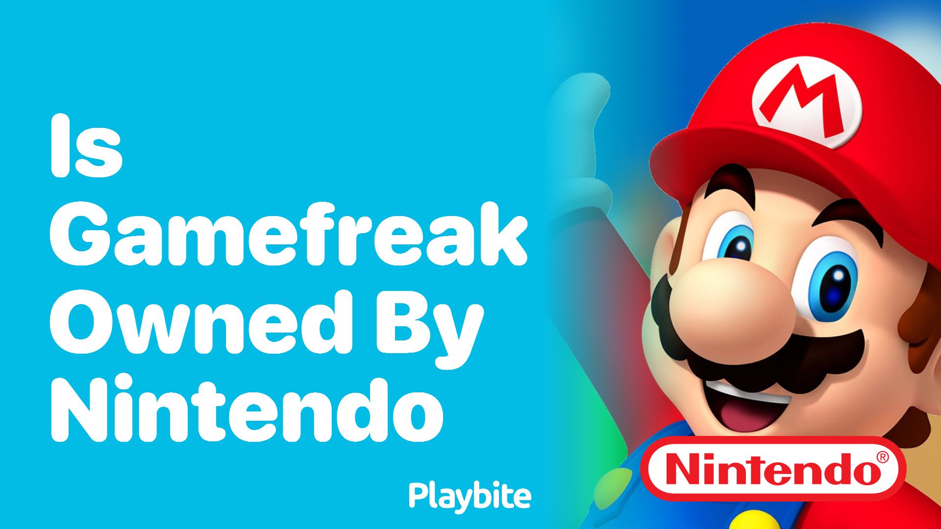 Is Game Freak Owned by Nintendo?