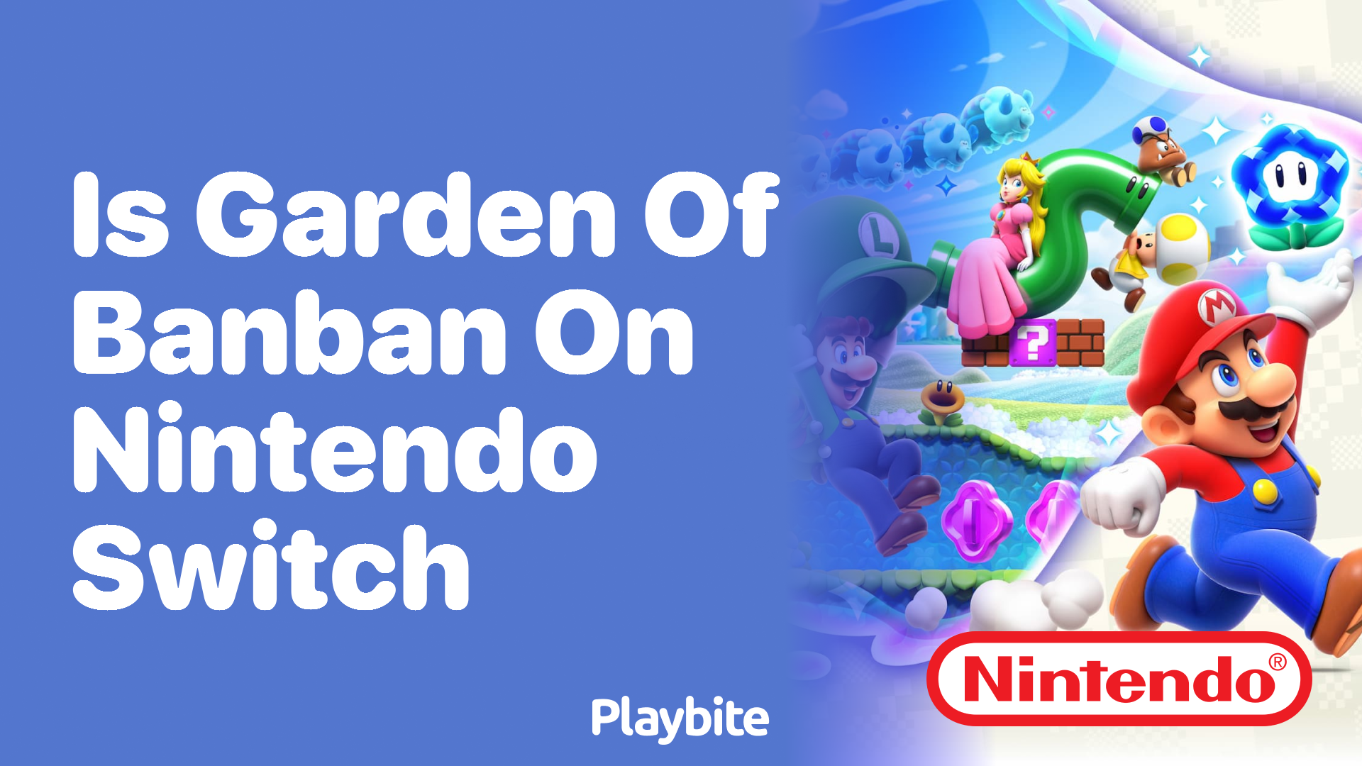 Is Garden of Banban Available on Nintendo Switch?