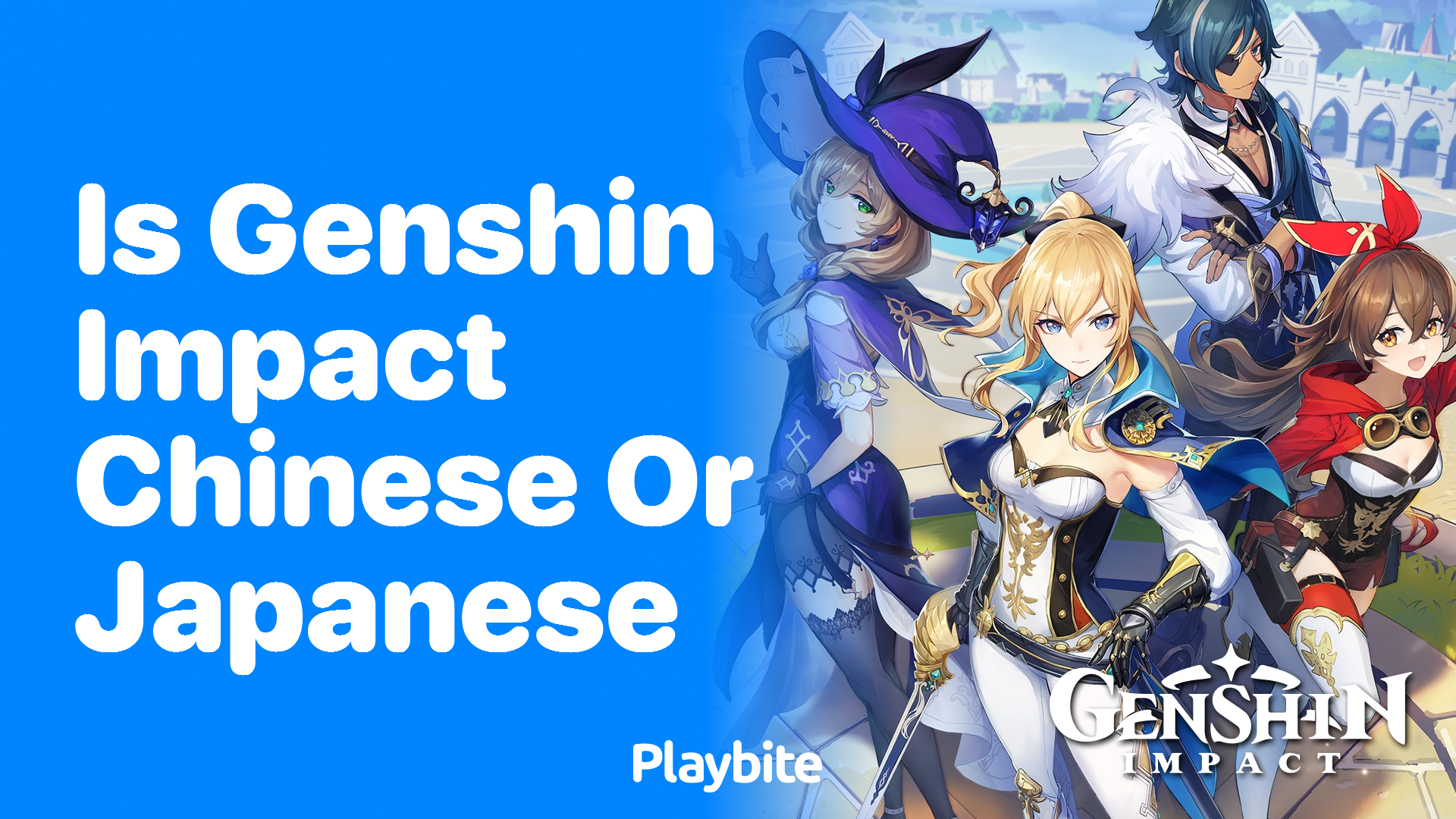 Is Genshin Impact Chinese or Japanese? Unveiling Its Origins
