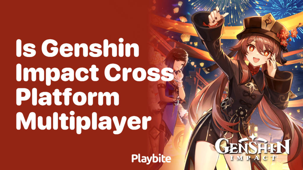 Genshin  Is Genshin Impact Cross Platform? - GameWith