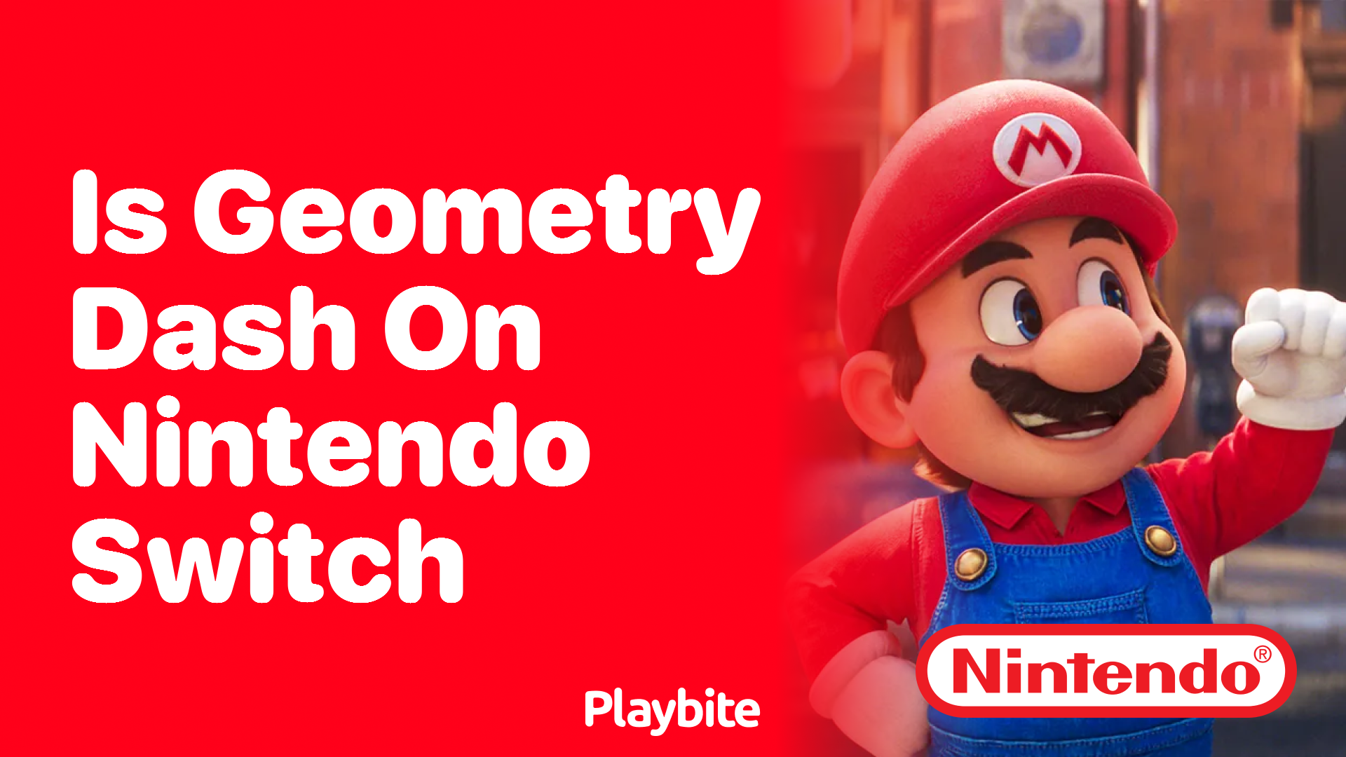 Is Geometry Dash Available on Nintendo Switch?