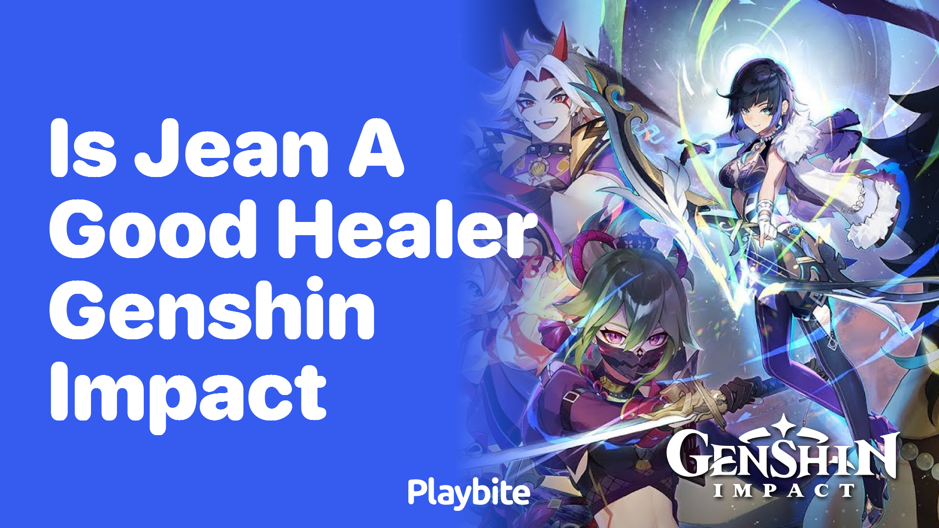 Is Jean a Good Healer in Genshin Impact?