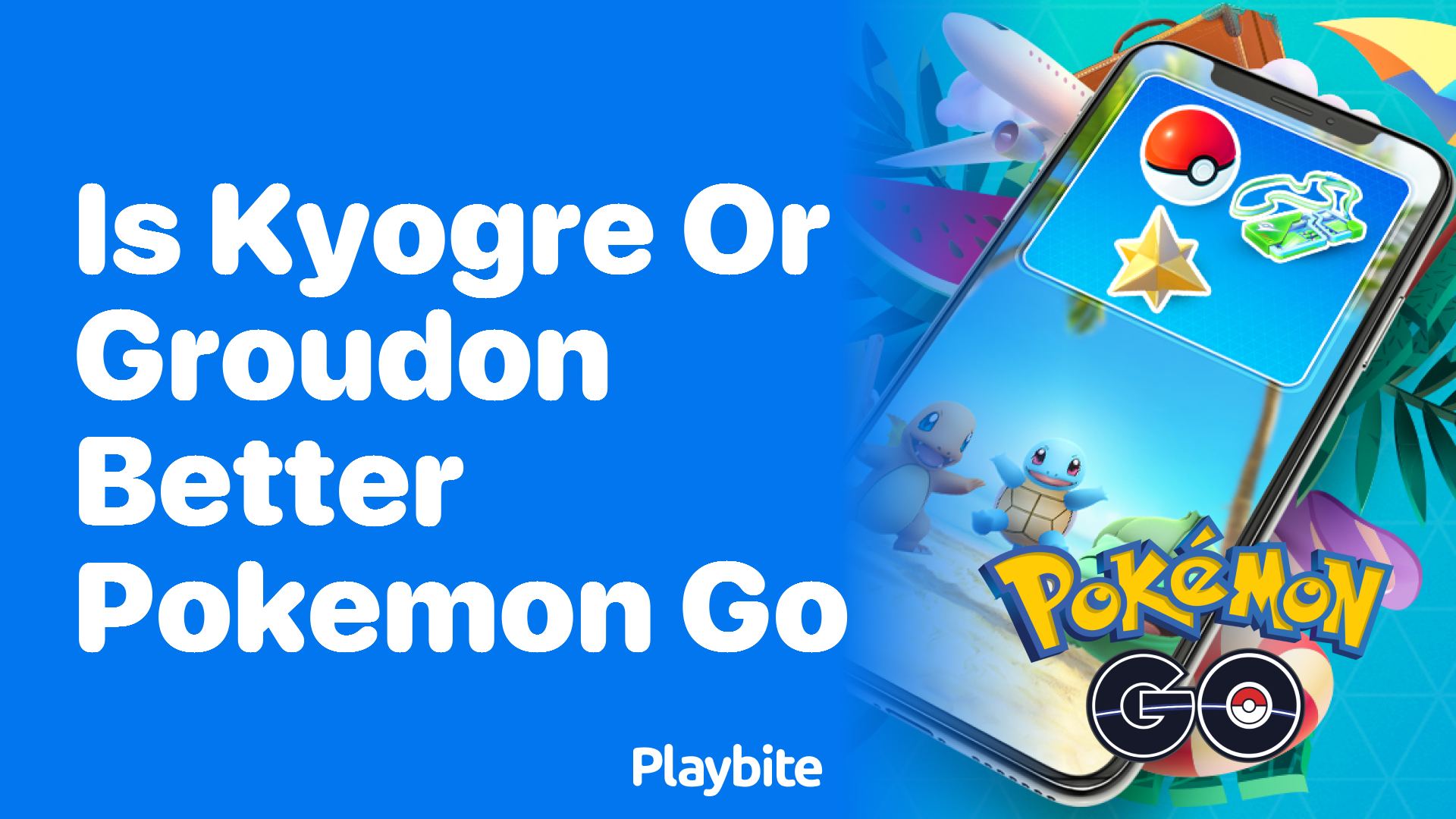 Is Kyogre or Groudon Better in Pokemon GO?