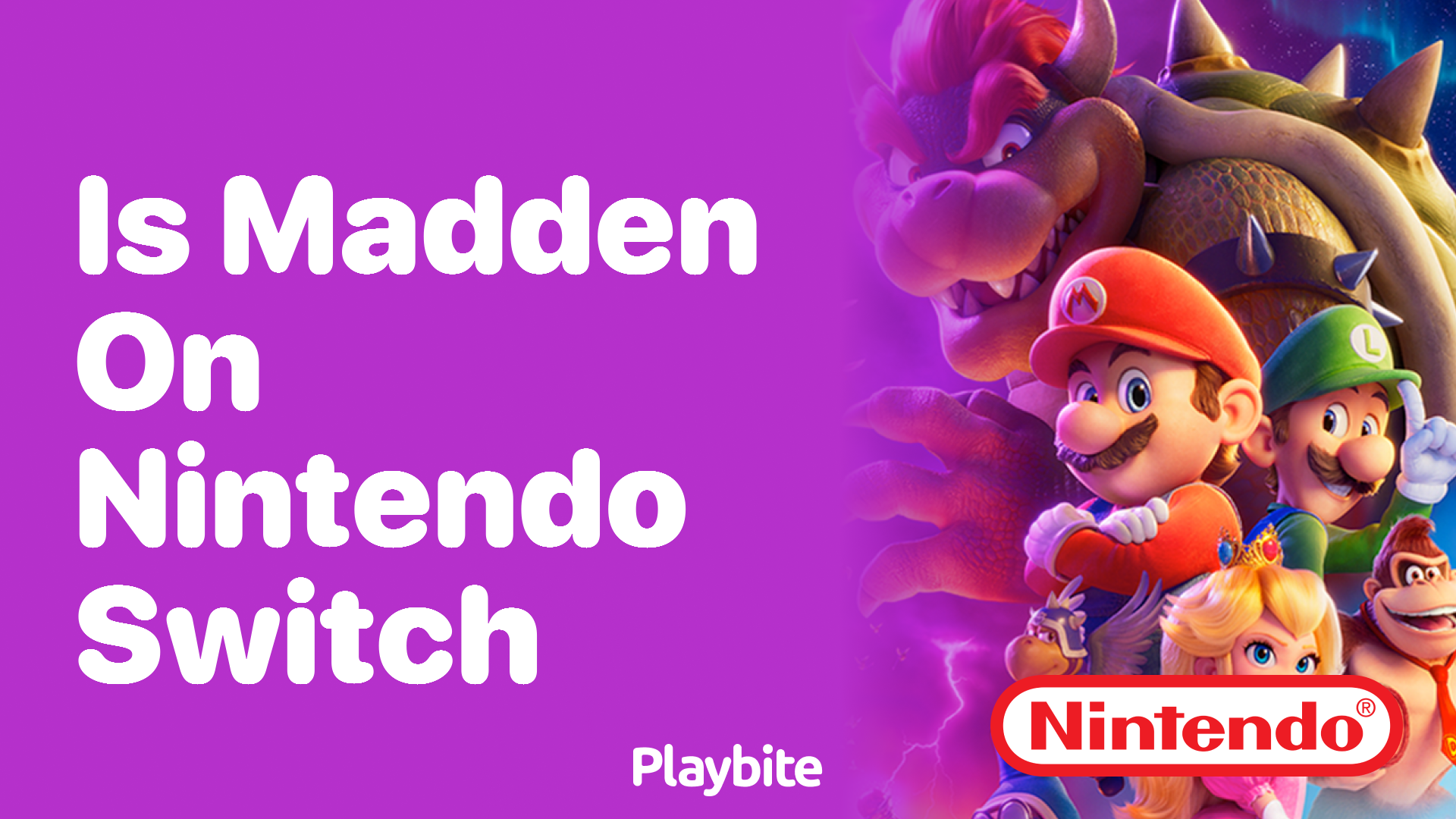 Is Madden on Nintendo Switch? Find Out Here!