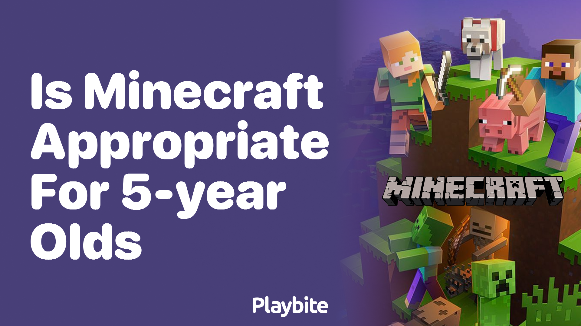 Is Minecraft Appropriate for 5-Year-Olds? Let’s Find Out!
