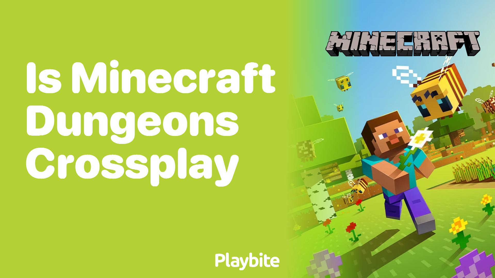 Is Minecraft Dungeons Crossplay?