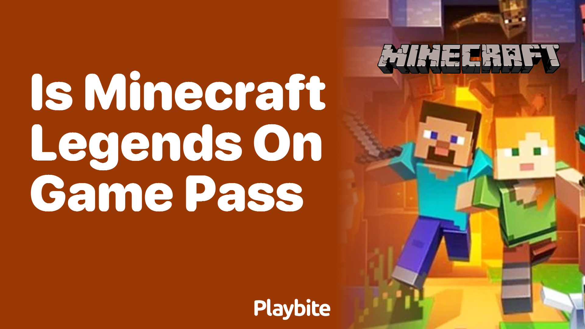 Is Minecraft Legends on Game Pass?
