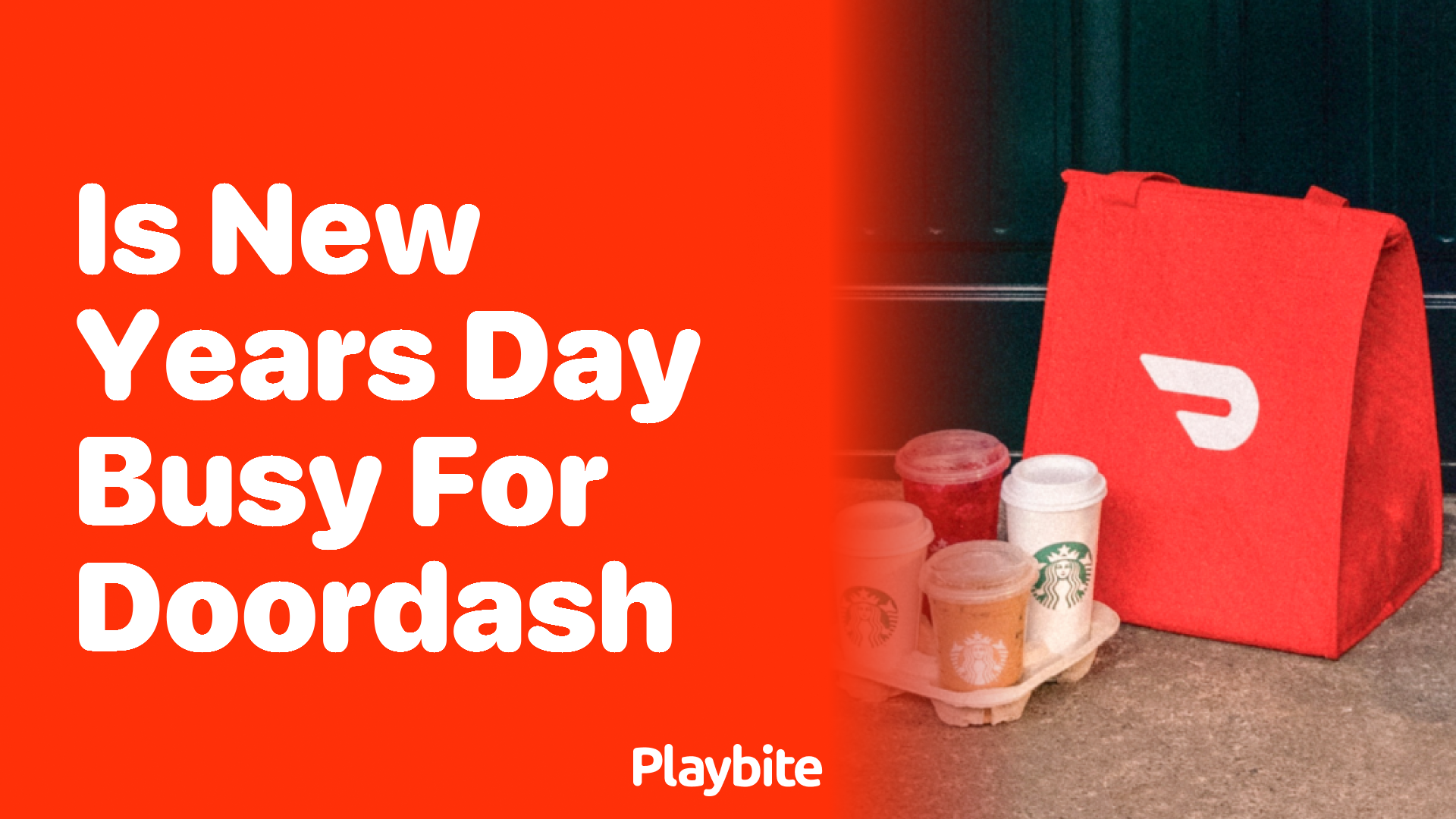 Is New Year’s Day busy for DoorDash?