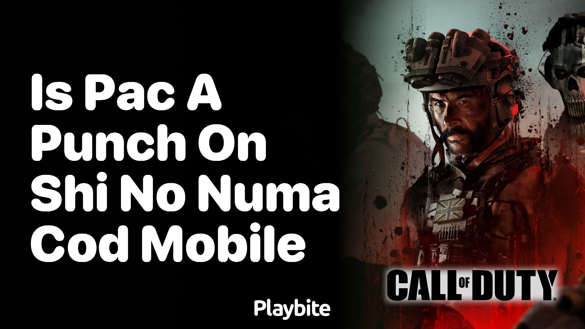 Is Pack-a-Punch on Shi No Numa in COD Mobile?