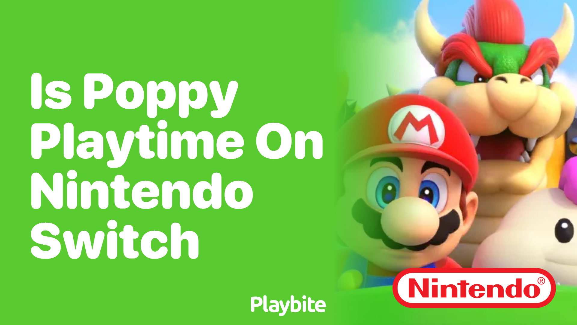 Is Poppy Playtime on Nintendo Switch?