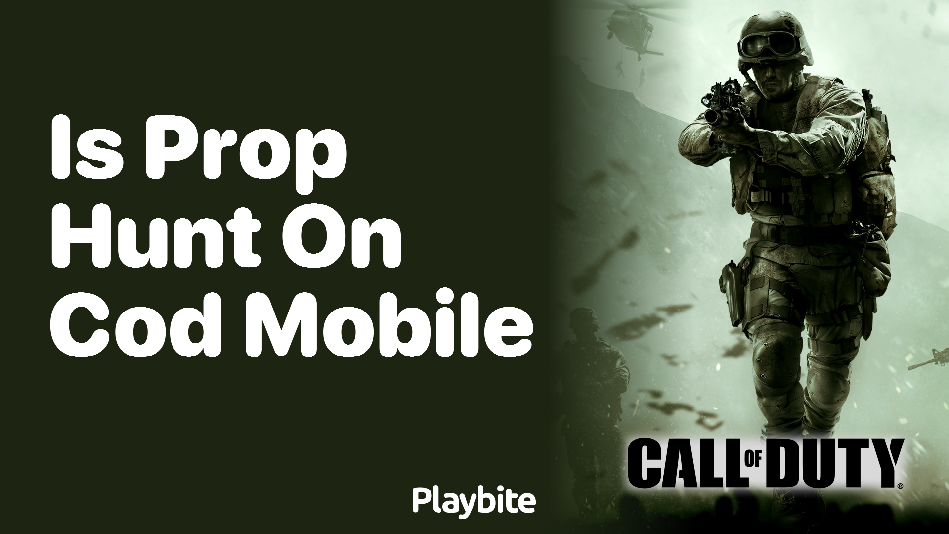 Is Prop Hunt on COD Mobile?