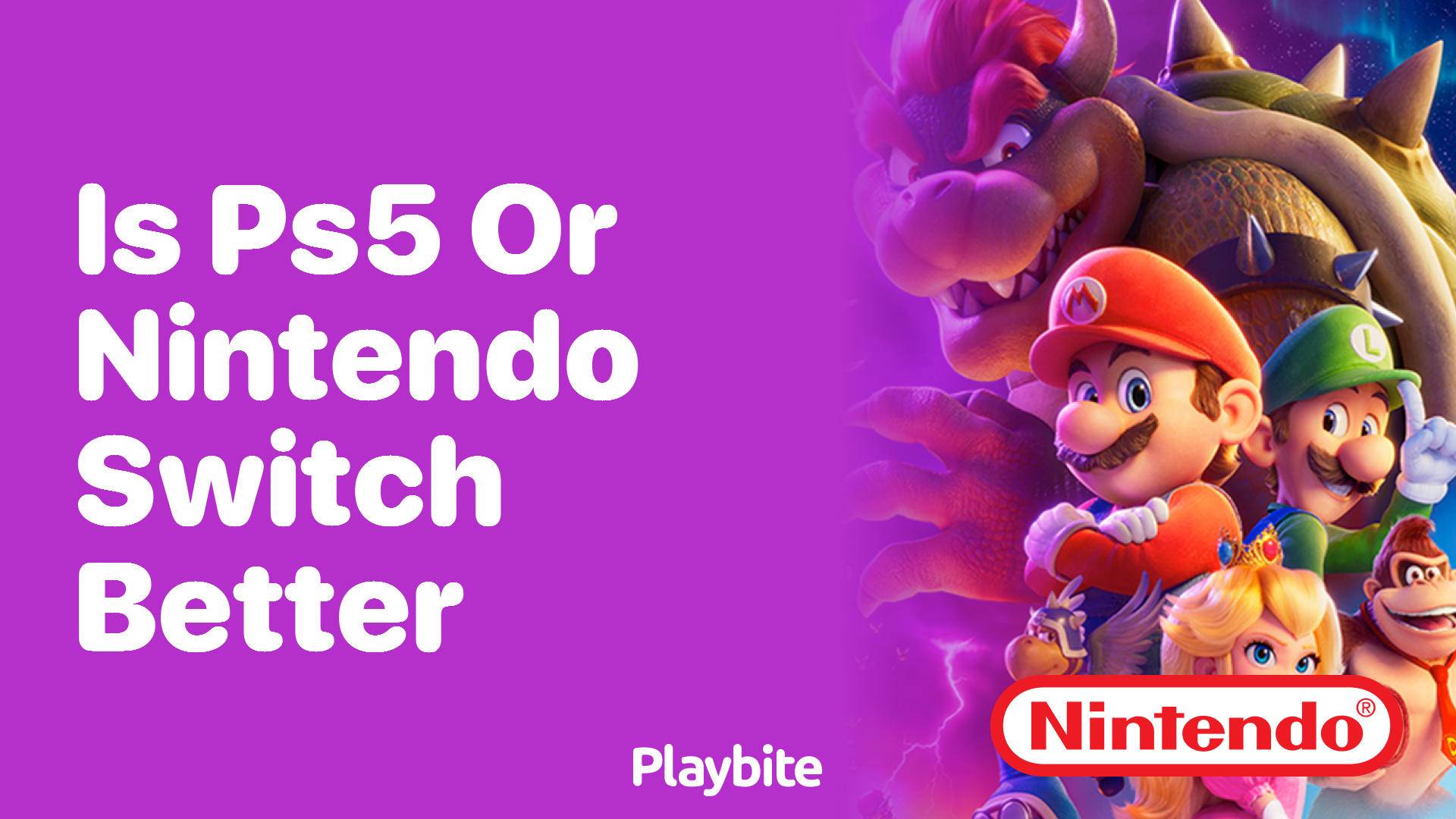 Is PS5 or Nintendo Switch Better for Gamers?