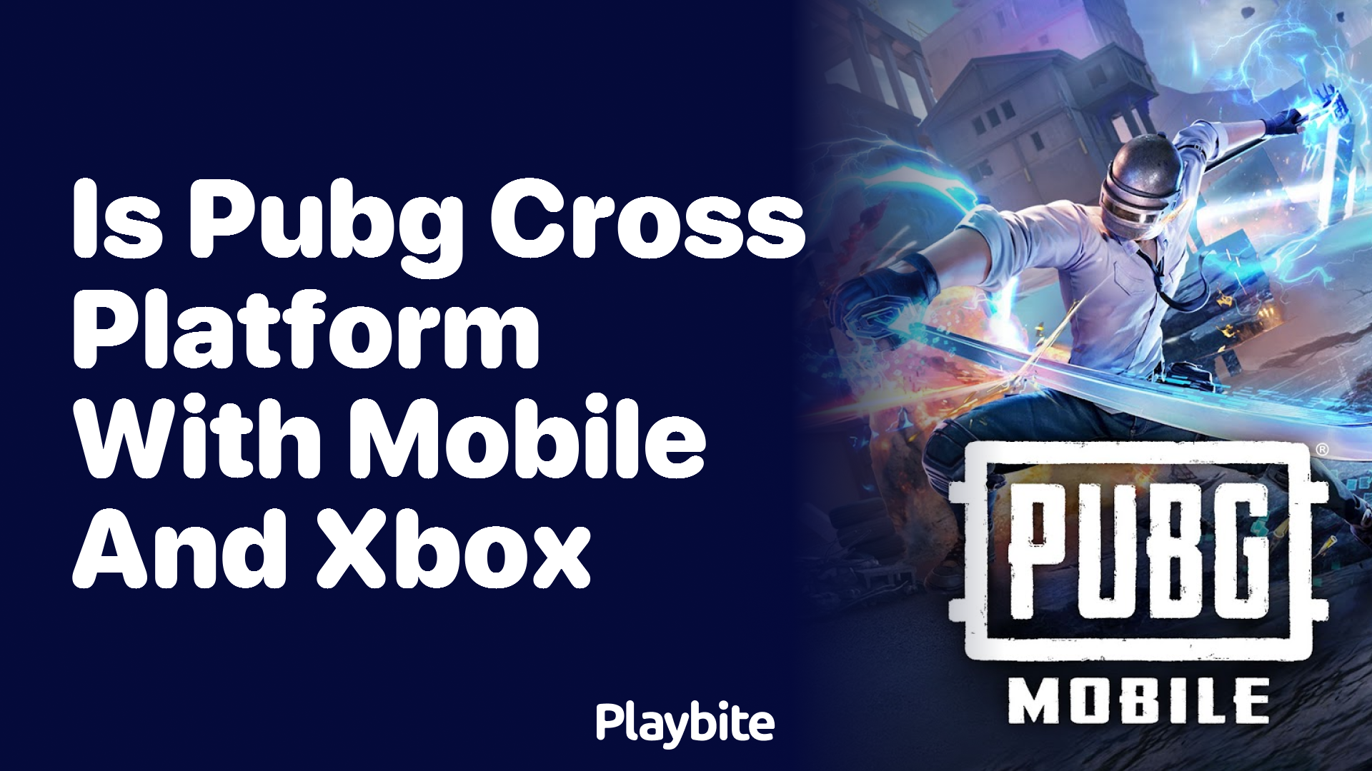 Is PUBG Cross-Platform with Mobile and Xbox?