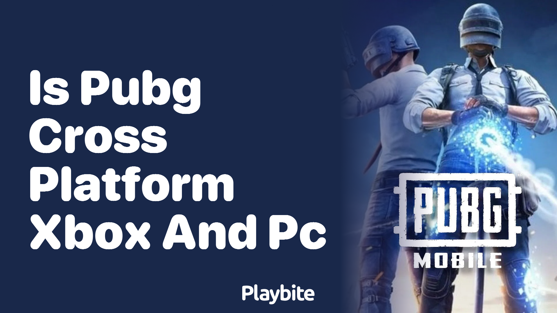 Is PUBG Cross-Platform Between Xbox and PC?
