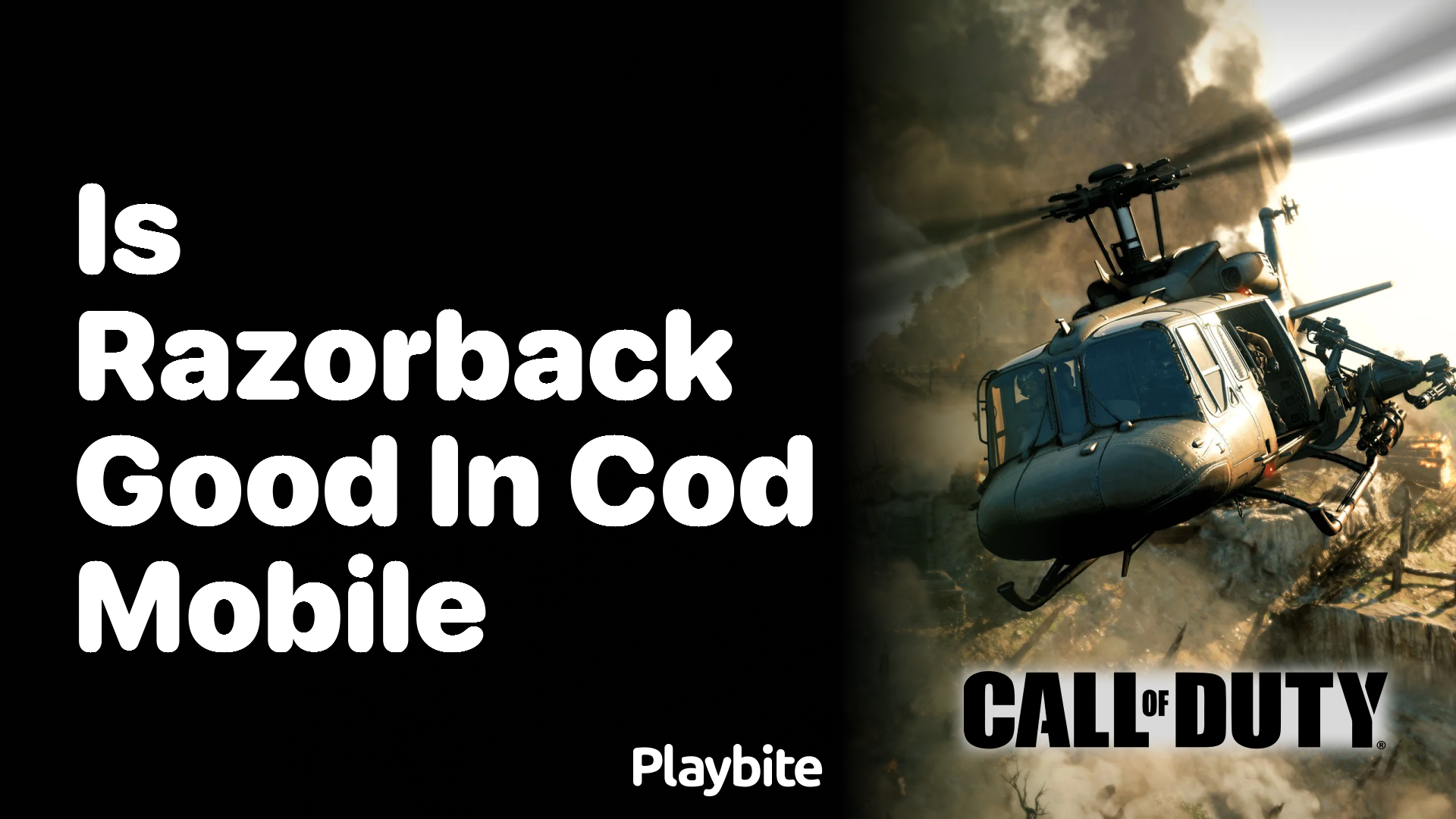 Is the Razorback Good in COD Mobile?