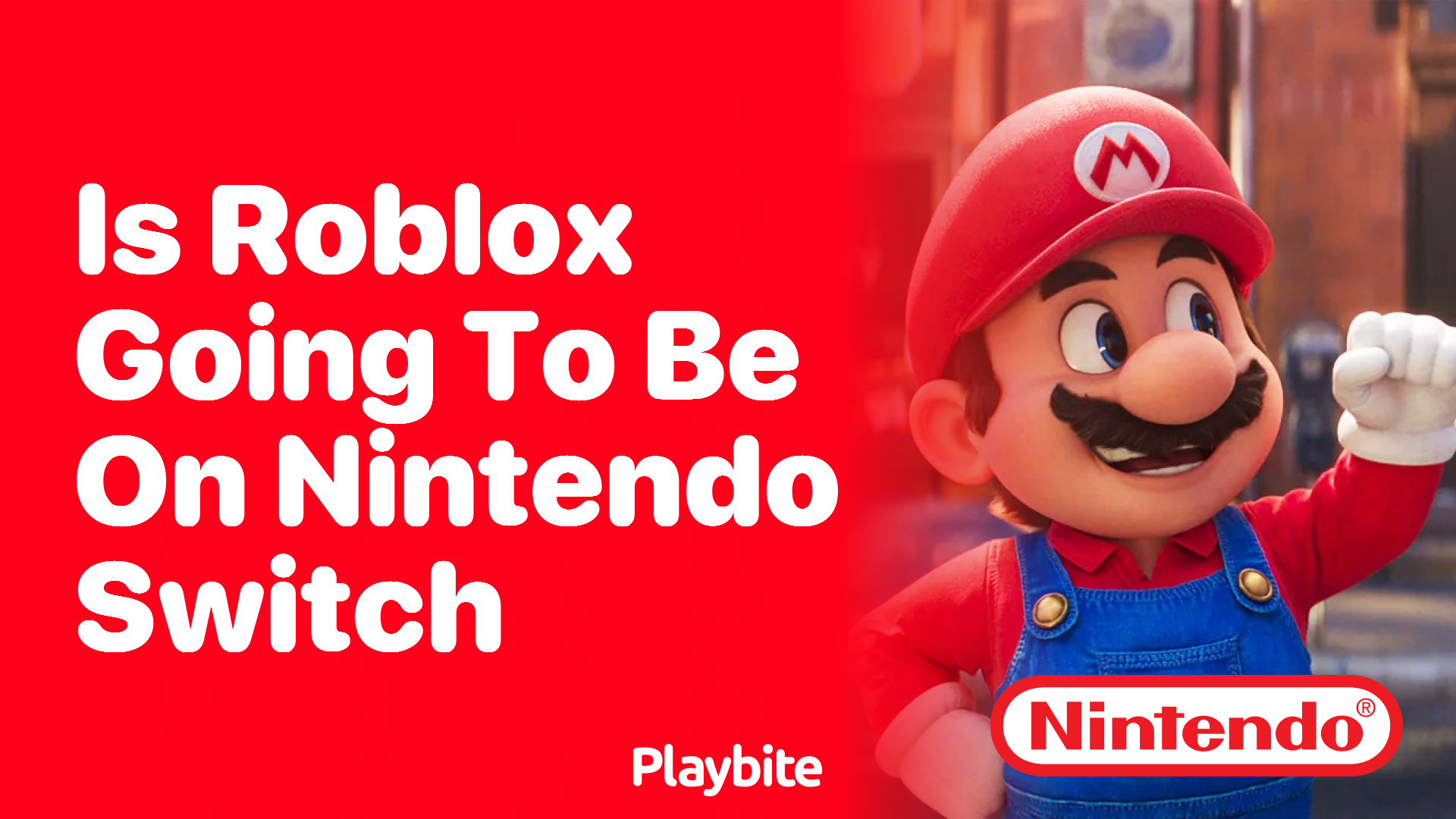 Is Roblox Going to Be on Nintendo Switch?