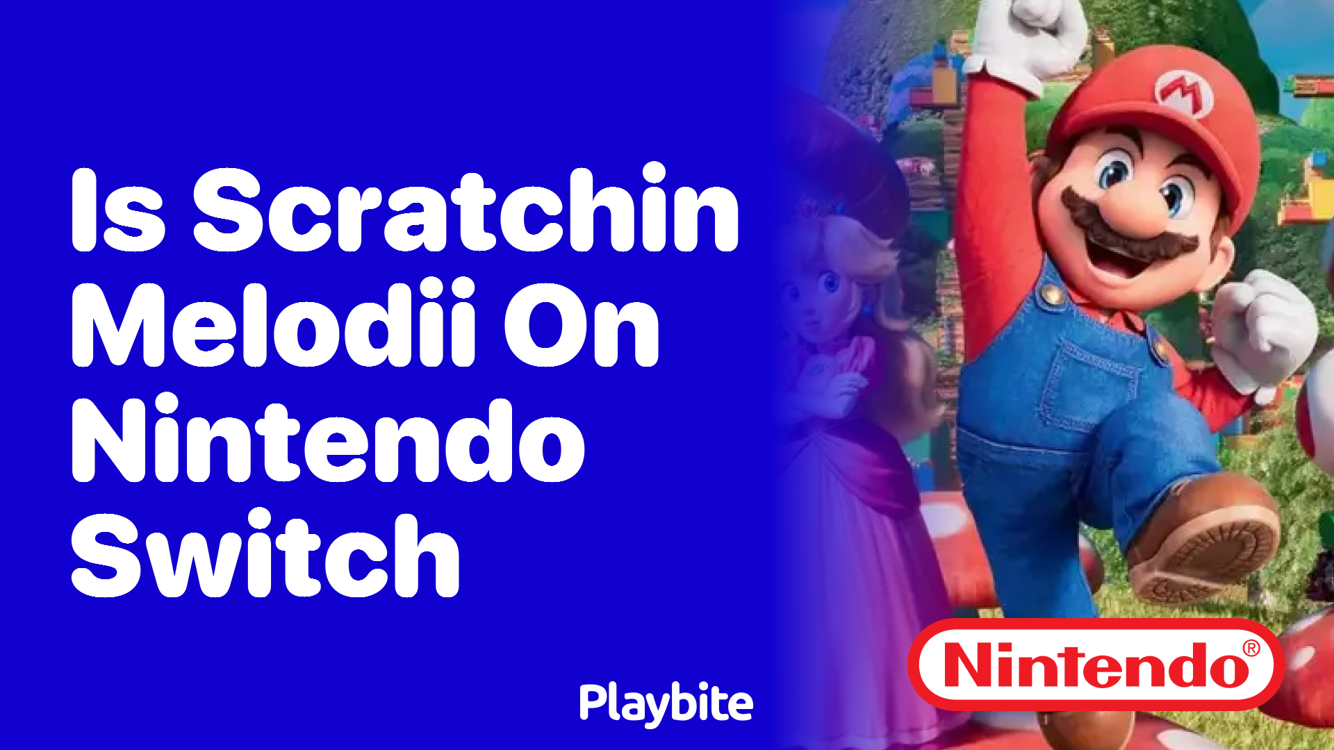 Is Scratchin’ Melodii Available on Nintendo Switch?
