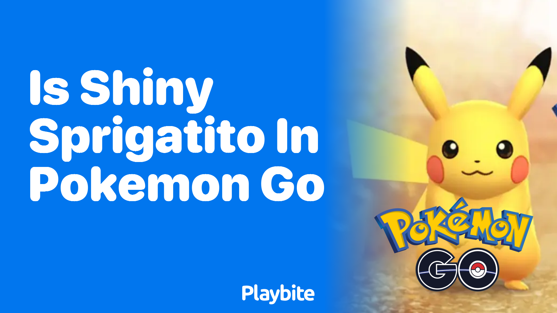 Is Shiny Sprigatito Available in Pokemon GO?