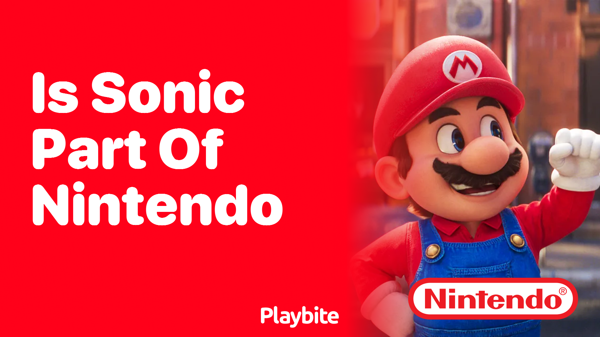 Is Sonic Part of Nintendo? Unveiling the Truth