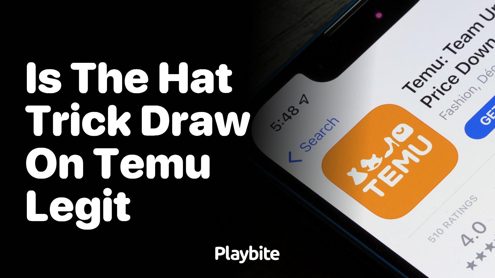 Is the Hat Trick Draw on Temu Legit?