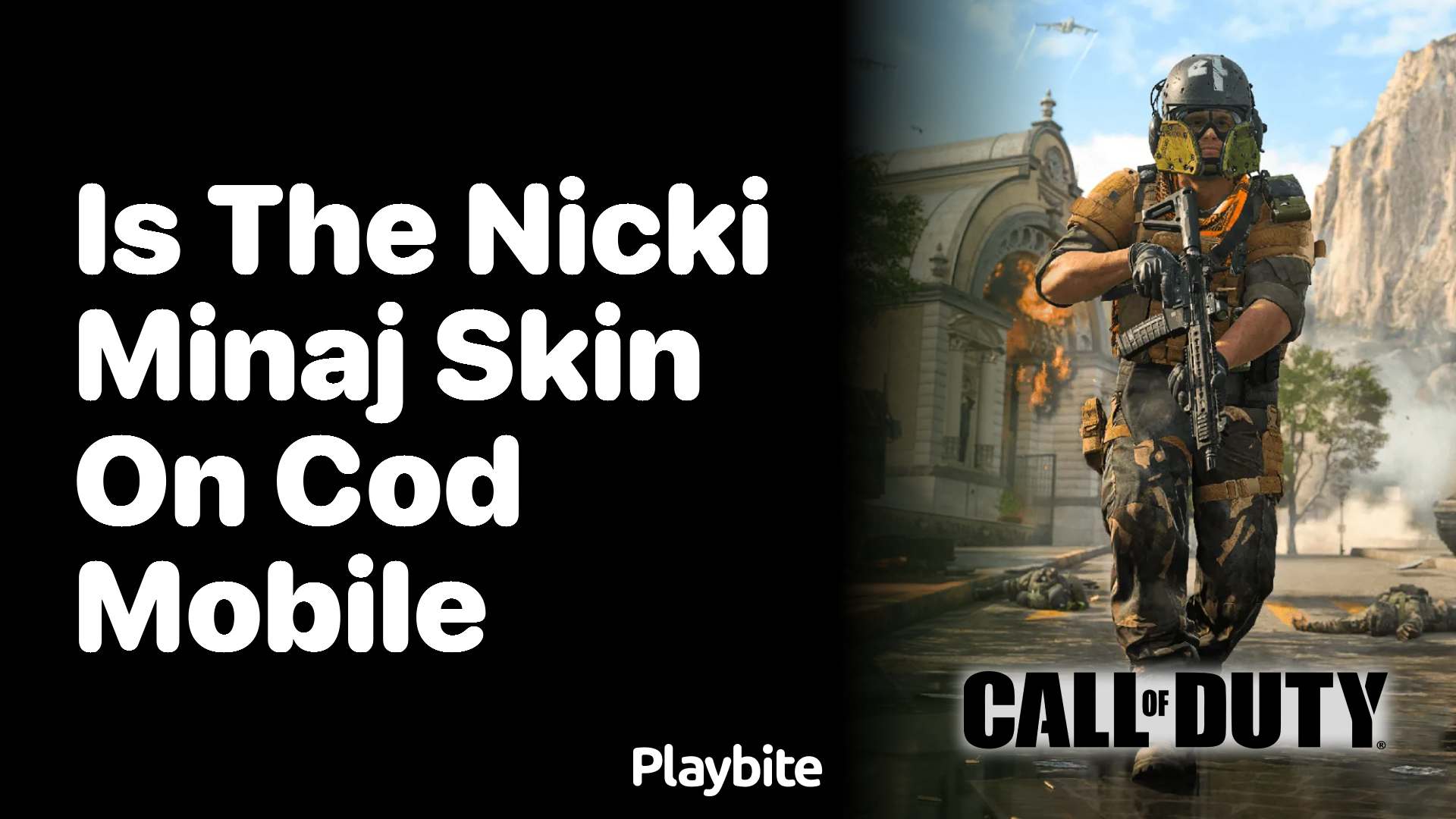 Is the Nicki Minaj Skin on COD Mobile?