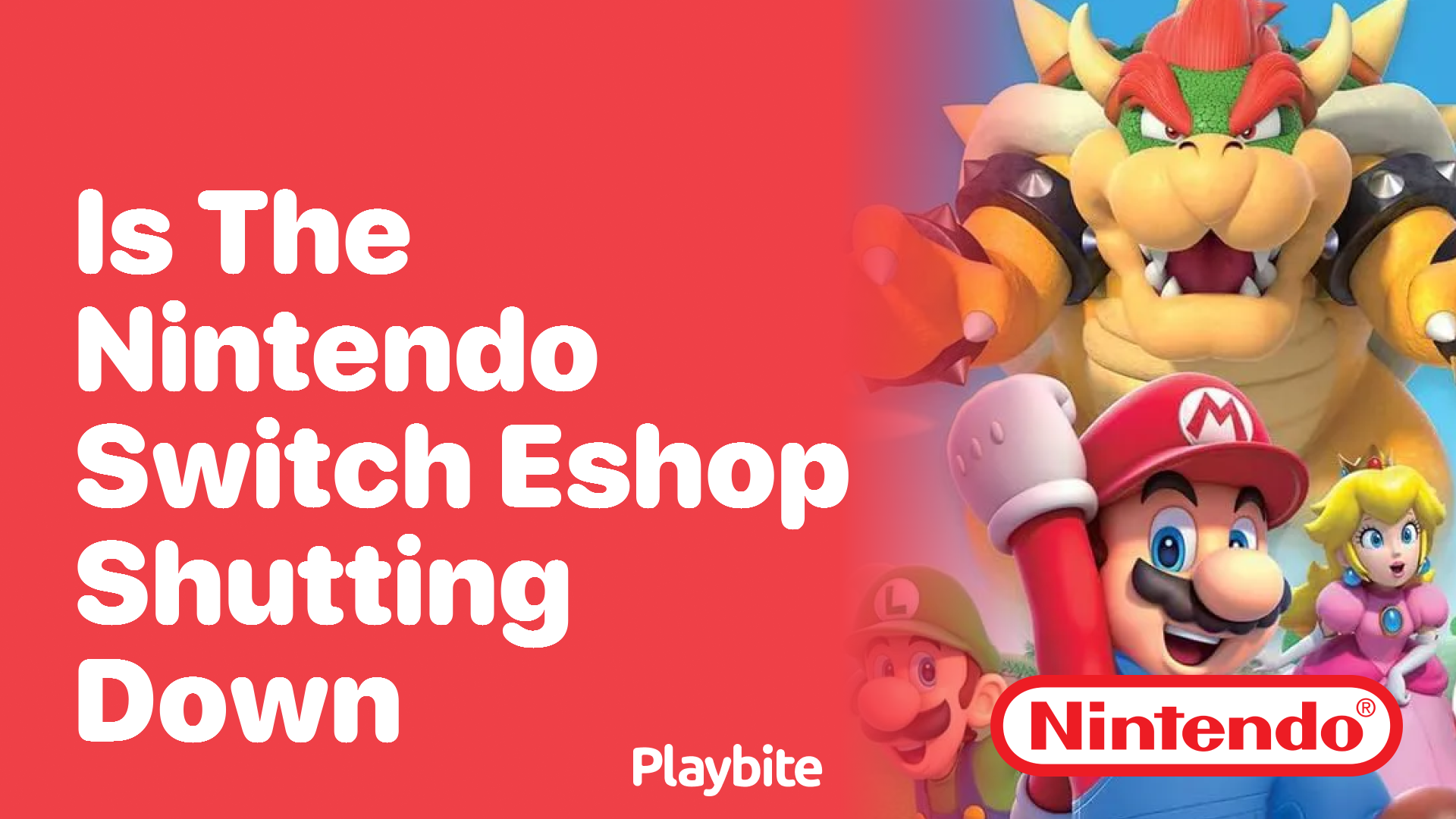 Is the Nintendo Switch eShop shutting down?