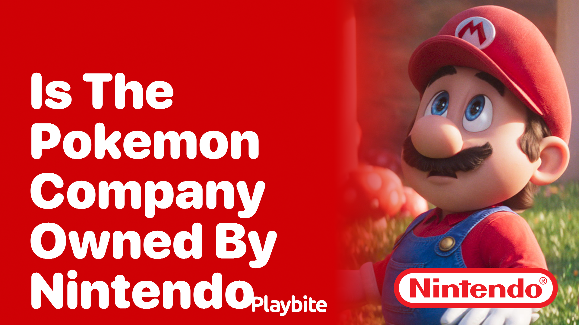 Is the Pokemon Company Owned by Nintendo?