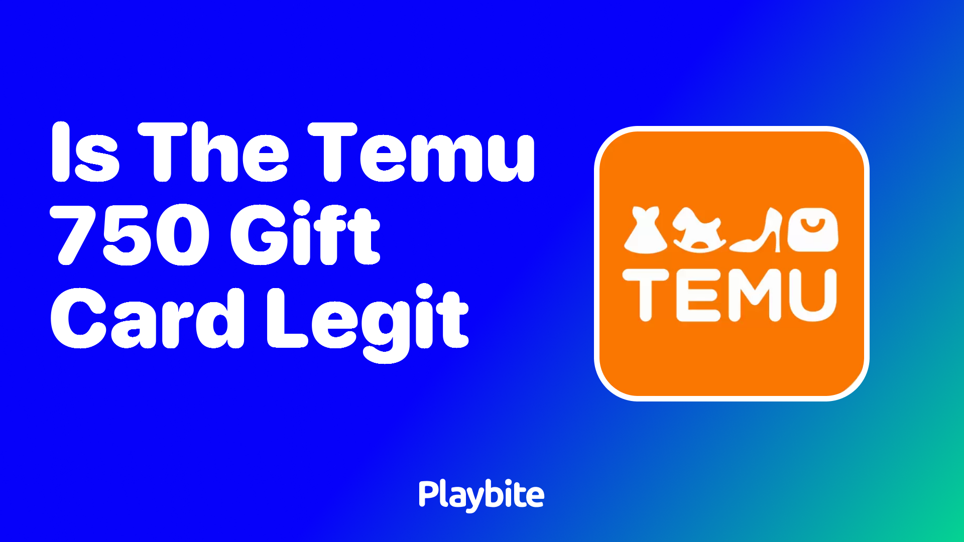 Is the Temu $750 Gift Card Legit? Unwrapping the Truth