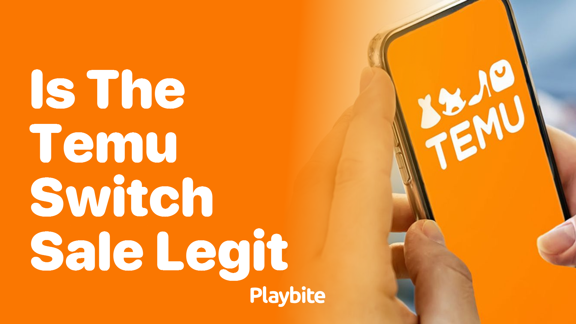 Is the Temu Switch Sale Legit?