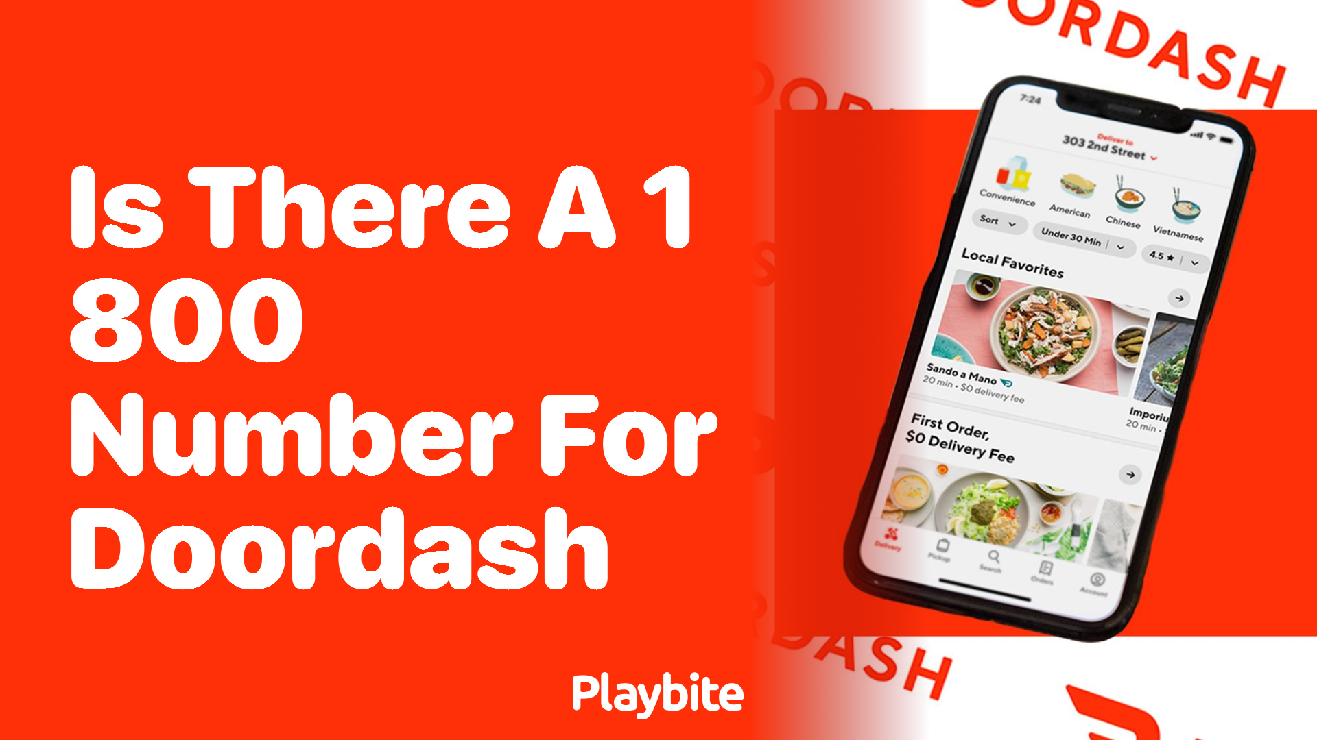 Is There a 1-800 Number for DoorDash Customer Service?