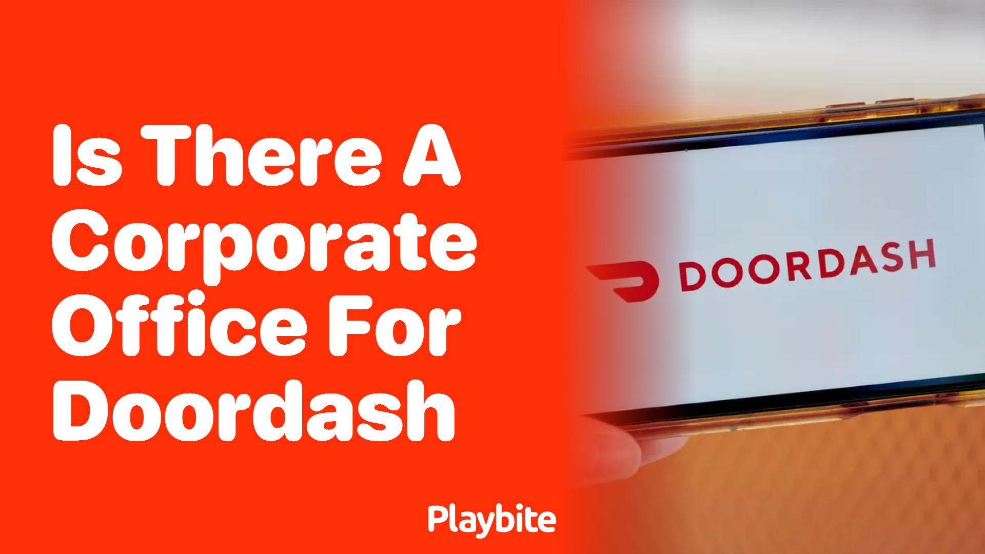 Is There a Corporate Office for DoorDash?