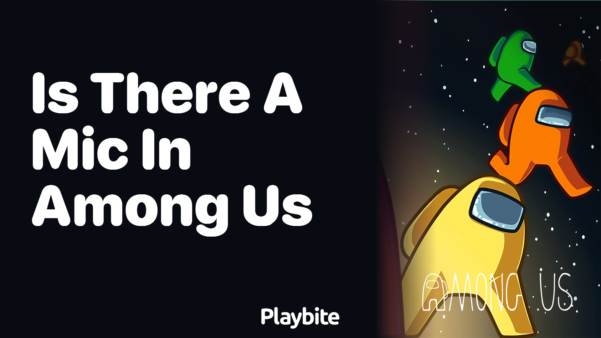 Is There a Mic in Among Us for Voice Chat?