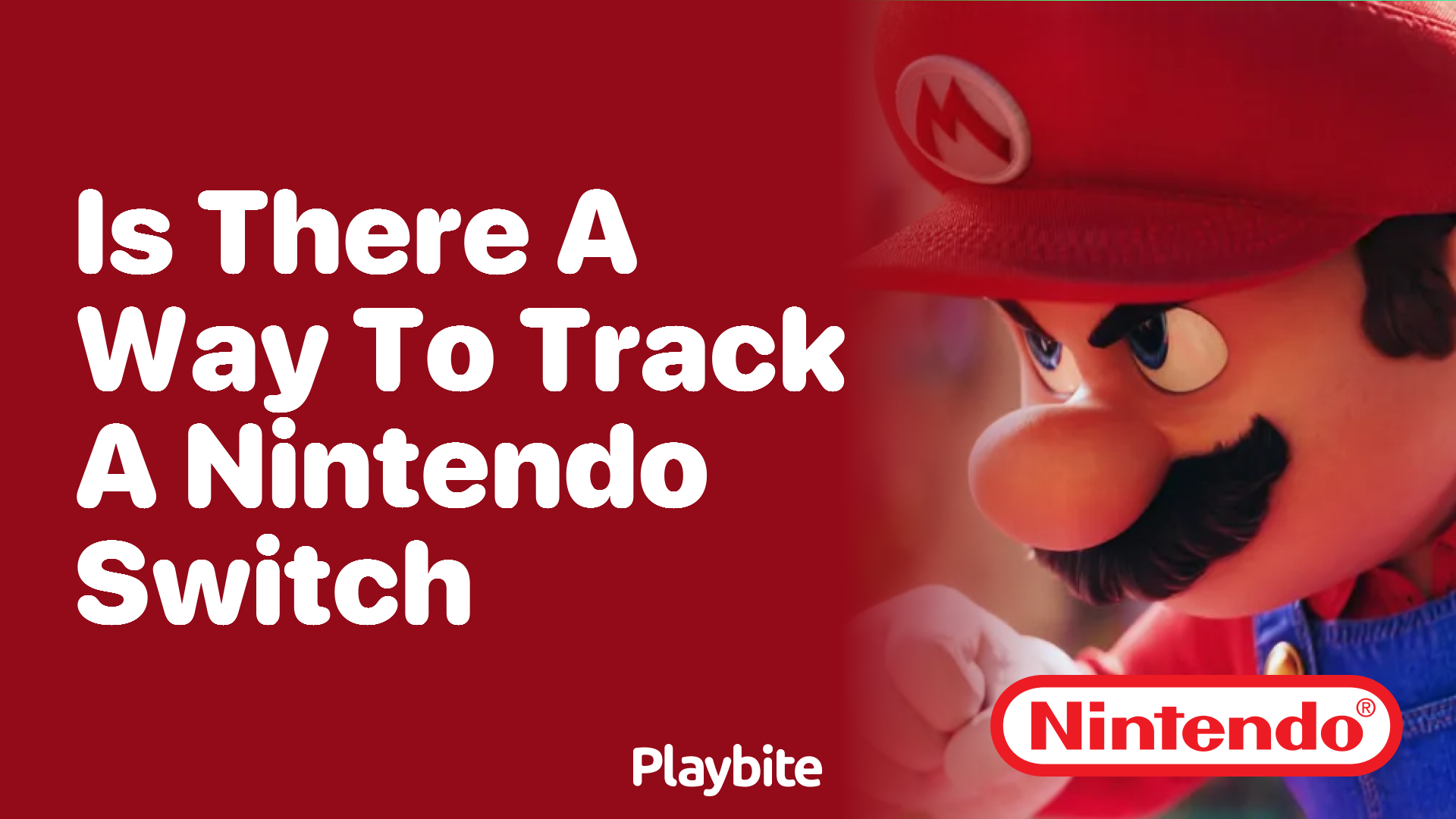 Is There a Way to Track a Nintendo Switch?
