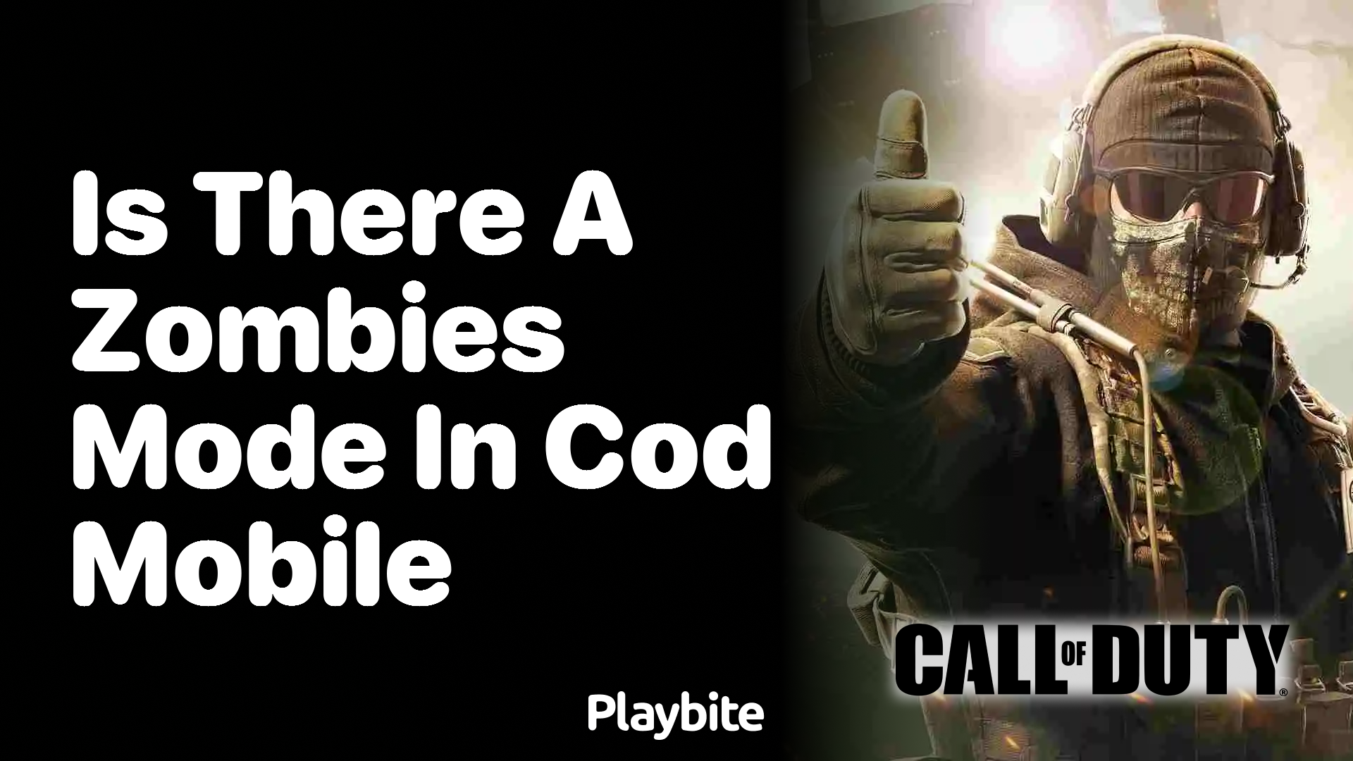 Is There a Zombies Mode in COD Mobile?