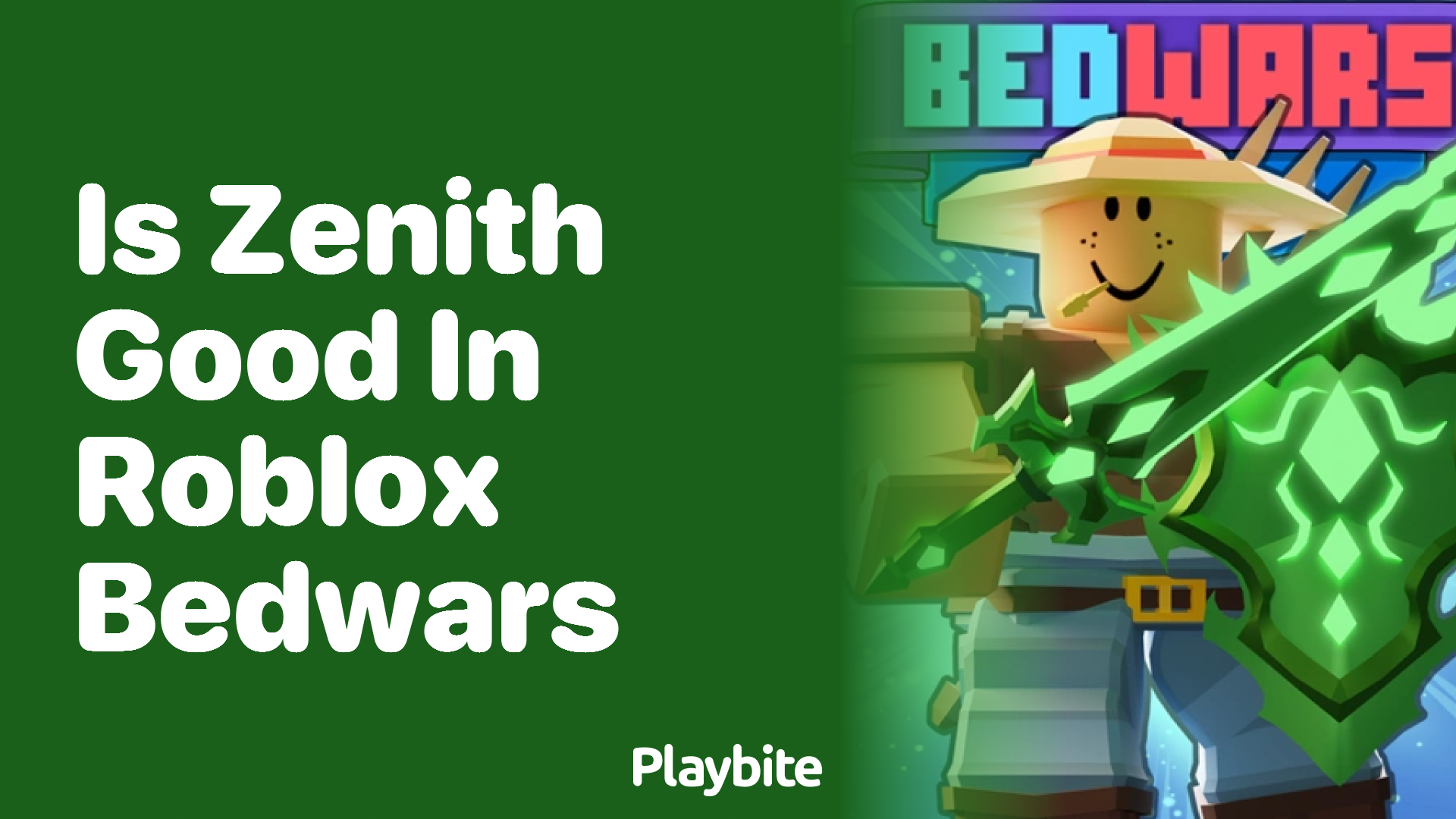Is Zenith Good in Roblox Bedwars?