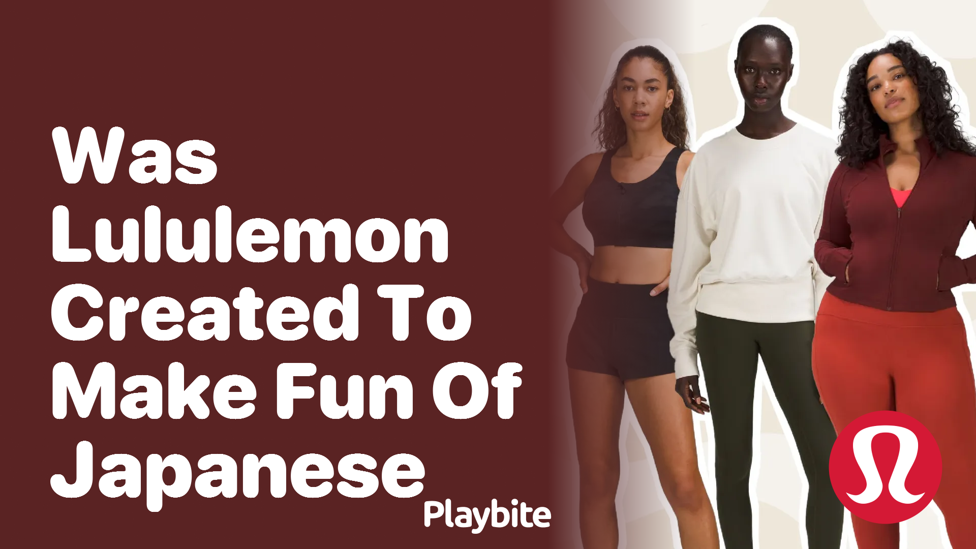 Was Lululemon Created to Make Fun of Japanese?