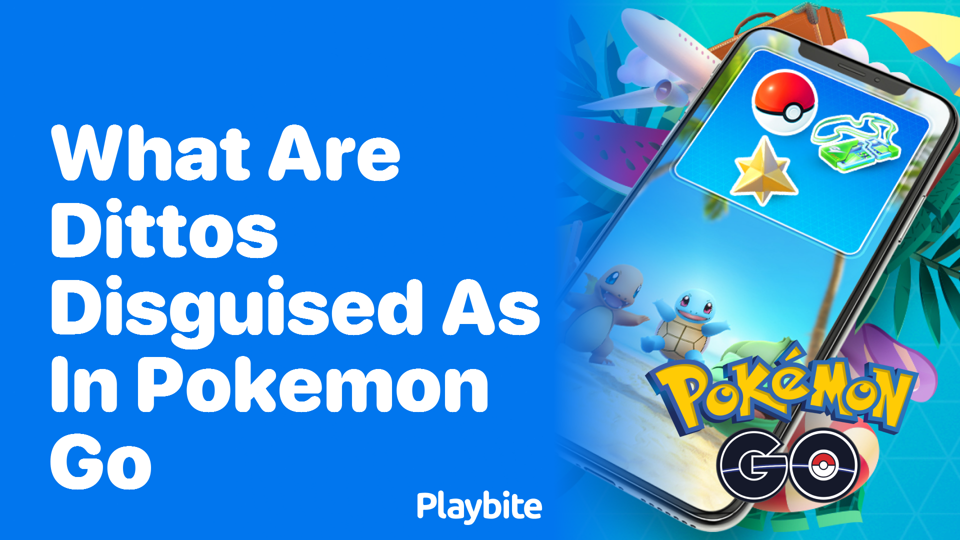 What Are Dittos Disguised as in Pokemon GO?