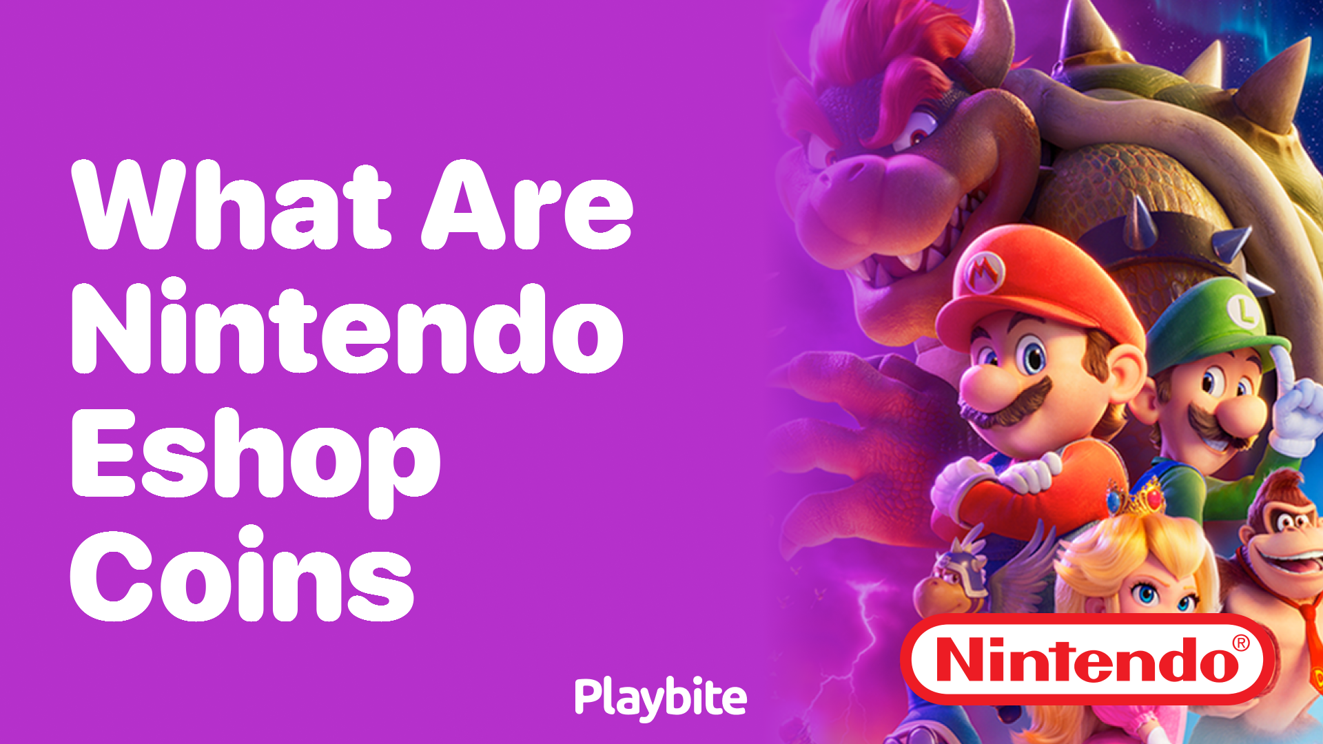 What are Nintendo Coins? Playbite