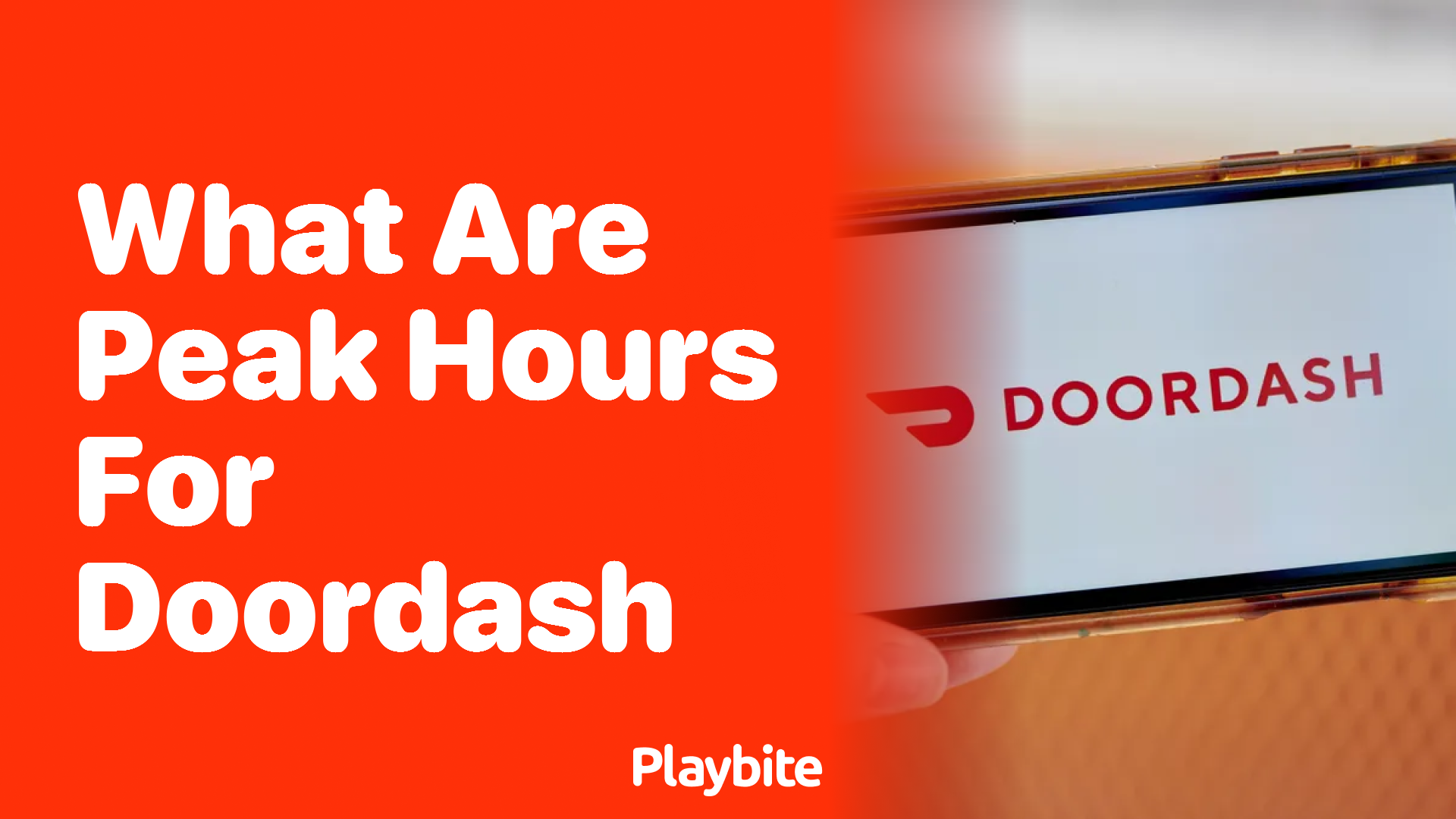What Are Peak Hours for DoorDash? Find Out the Best Times to Order!