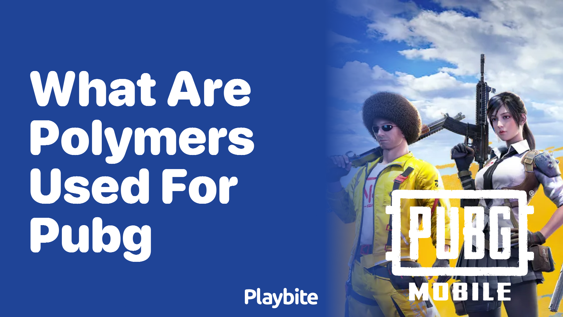 What are Polymers Used for in PUBG Mobile?