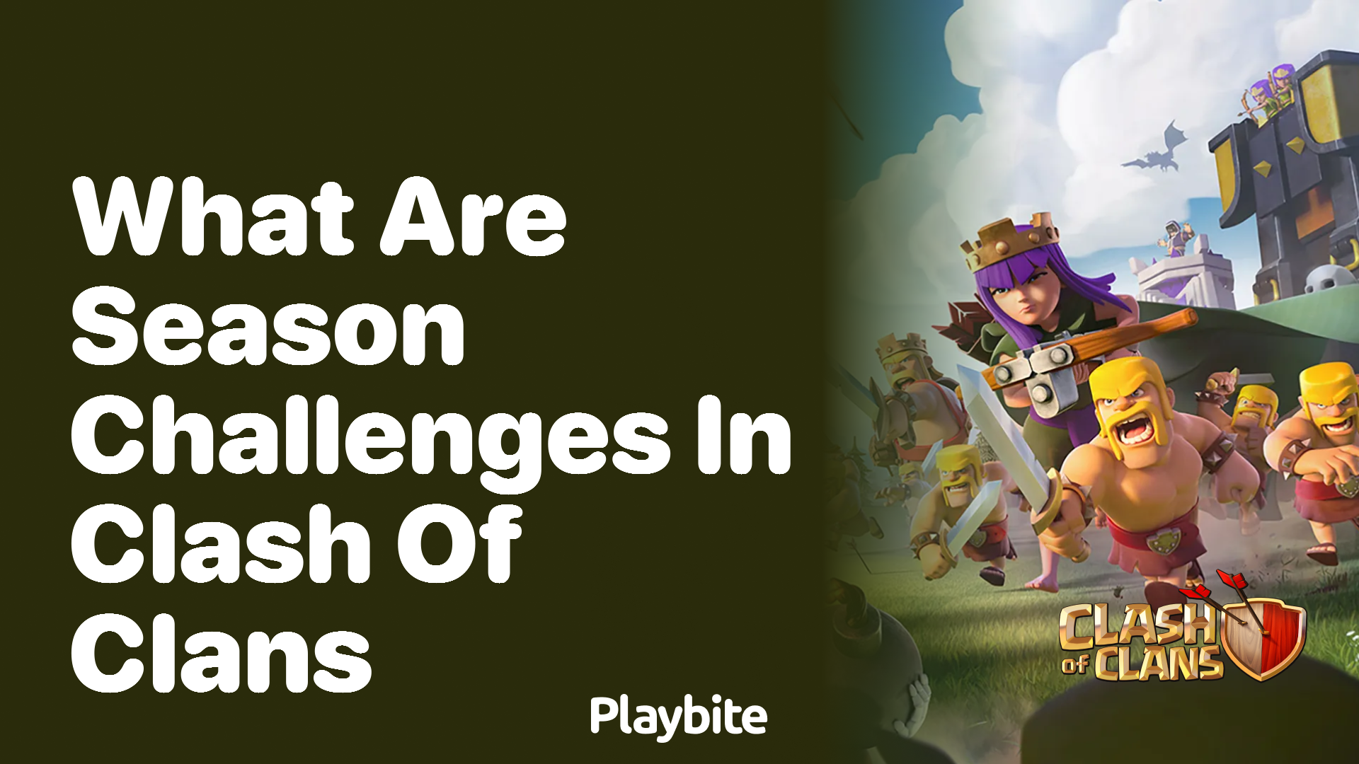 What are Season Challenges in Clash of Clans?