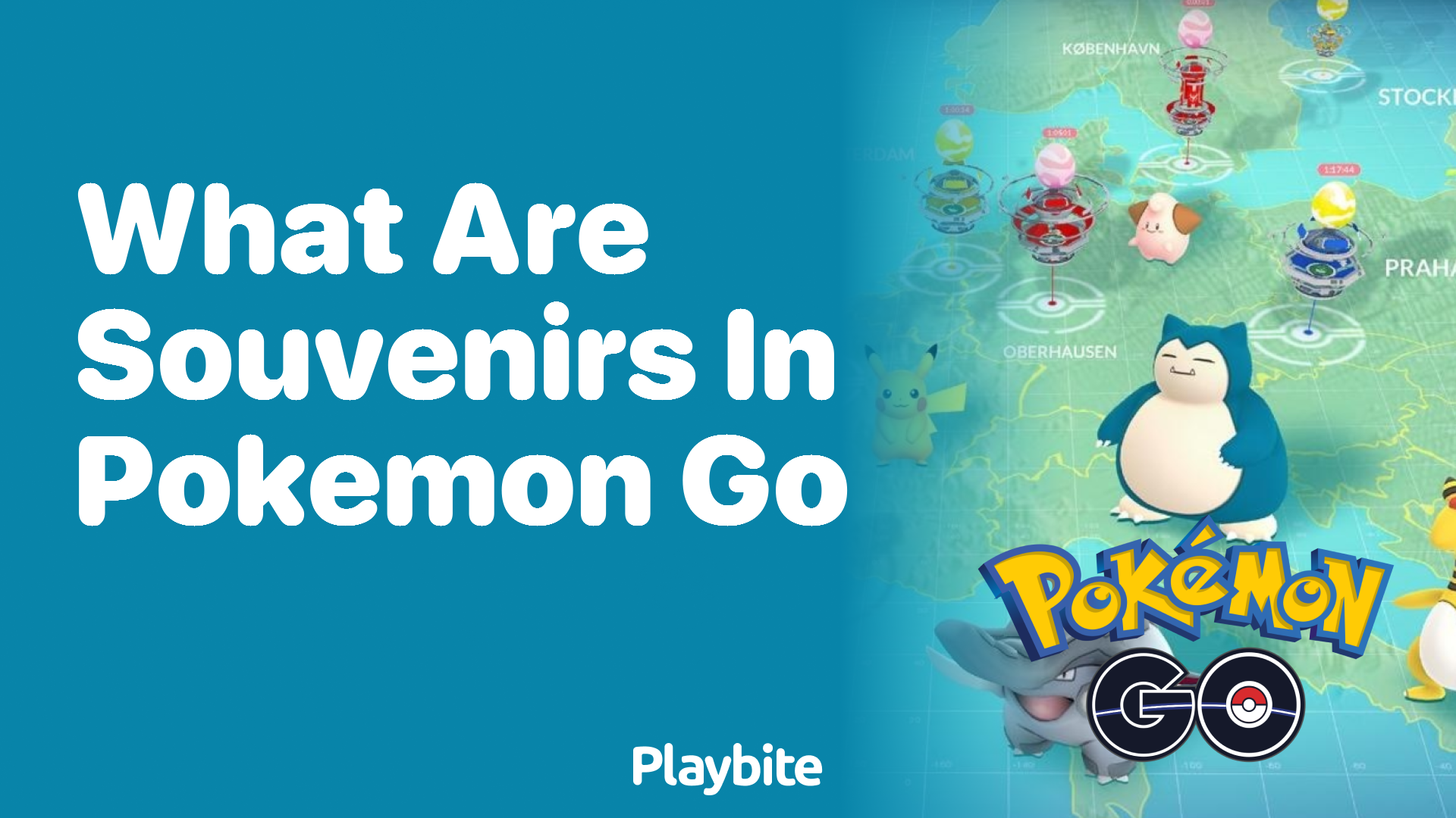 What Are Souvenirs in Pokemon GO?