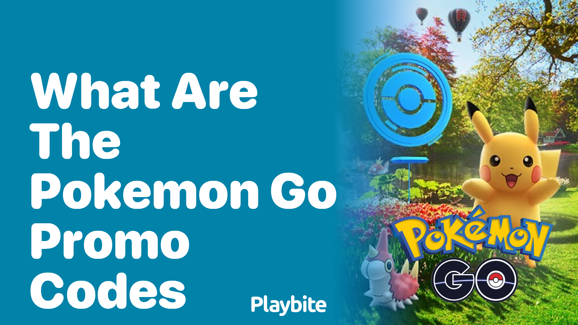 What are the Pokemon GO Promo Codes?
