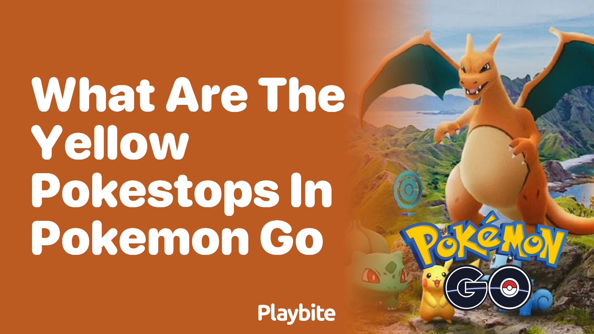 What Are the Yellow Pokestops in Pokemon GO?