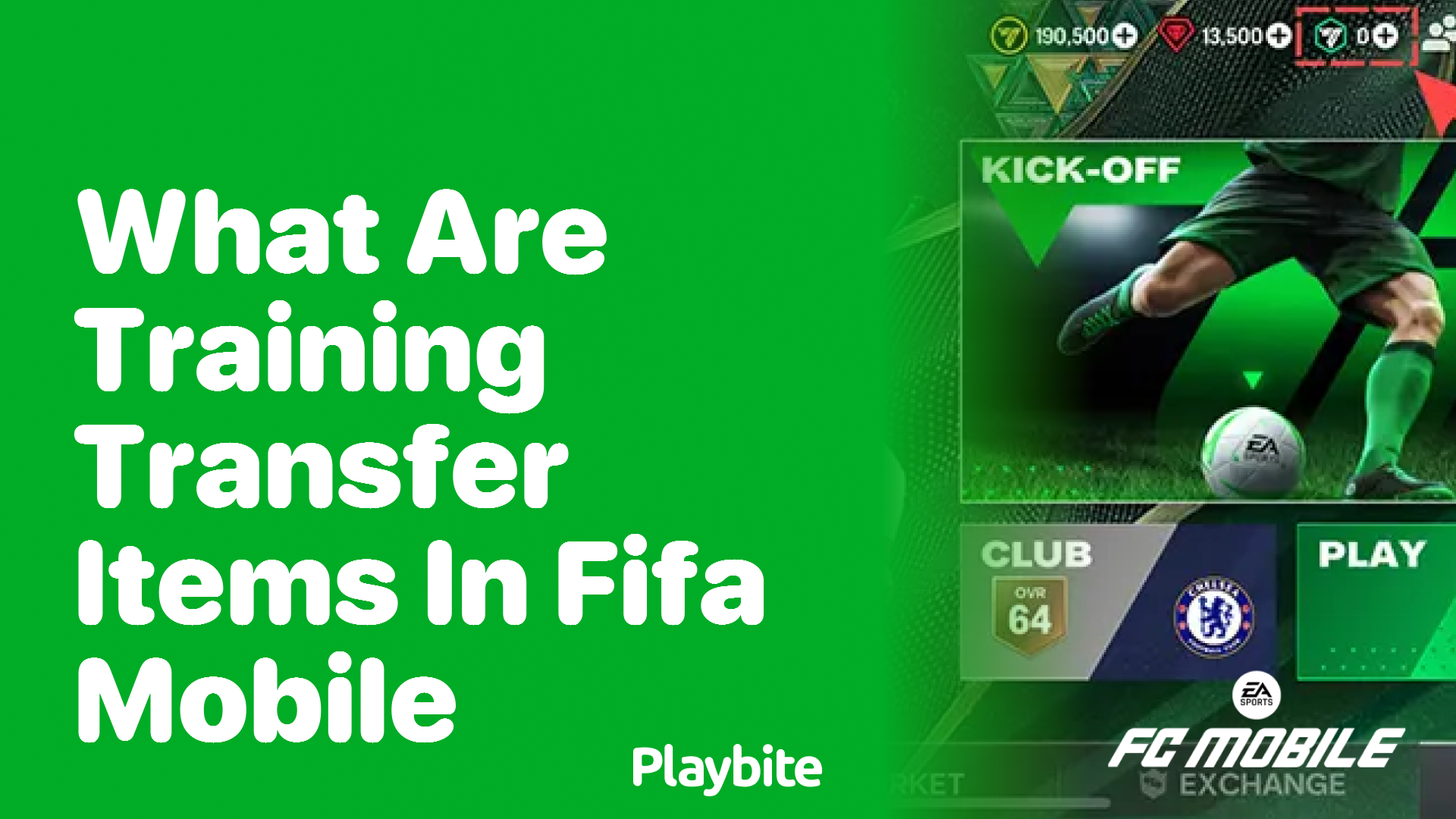 What Are Training Transfer Items in EA Sports FC Mobile?
