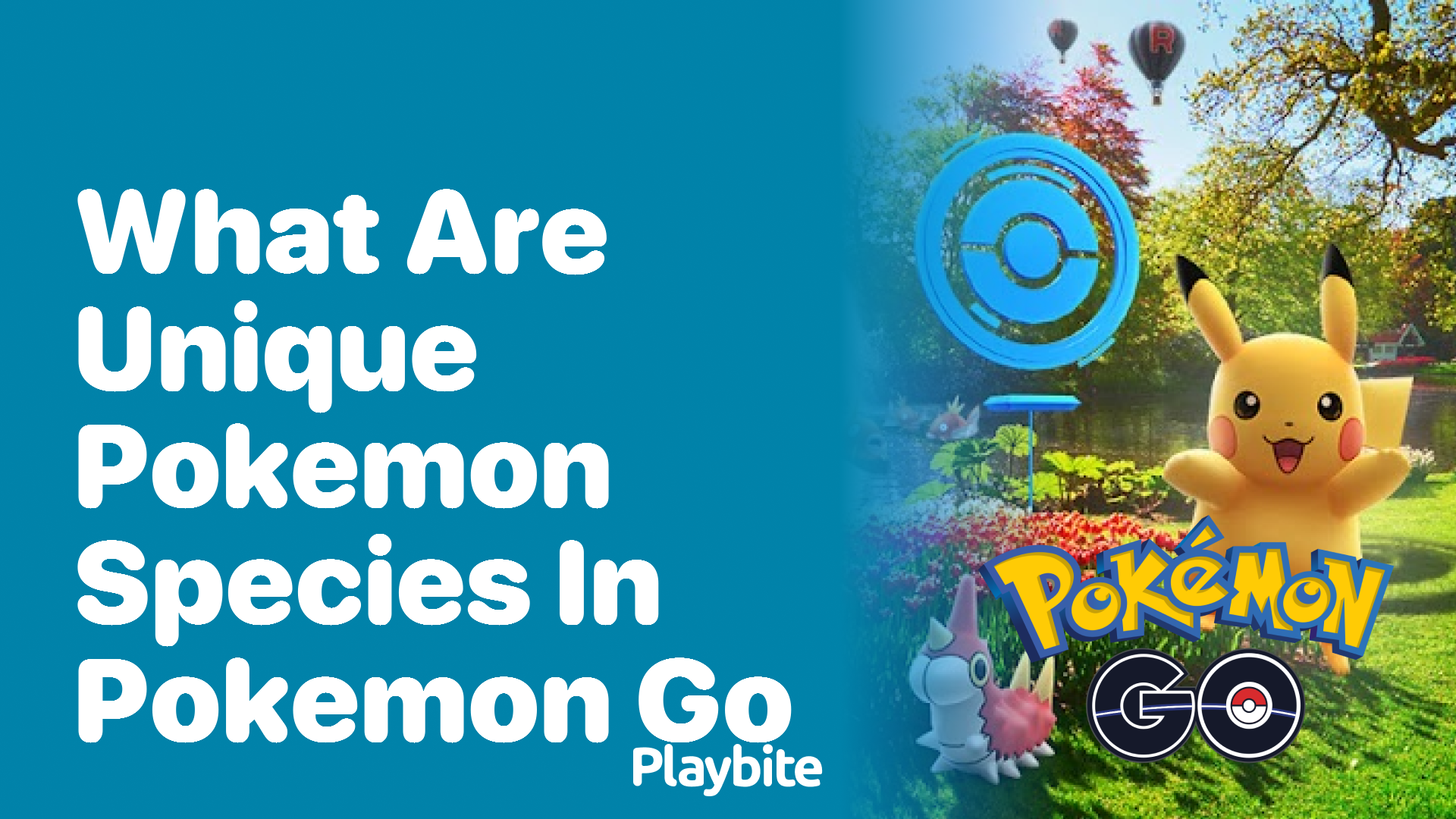 What Are Unique Pokemon Species in Pokemon Go?