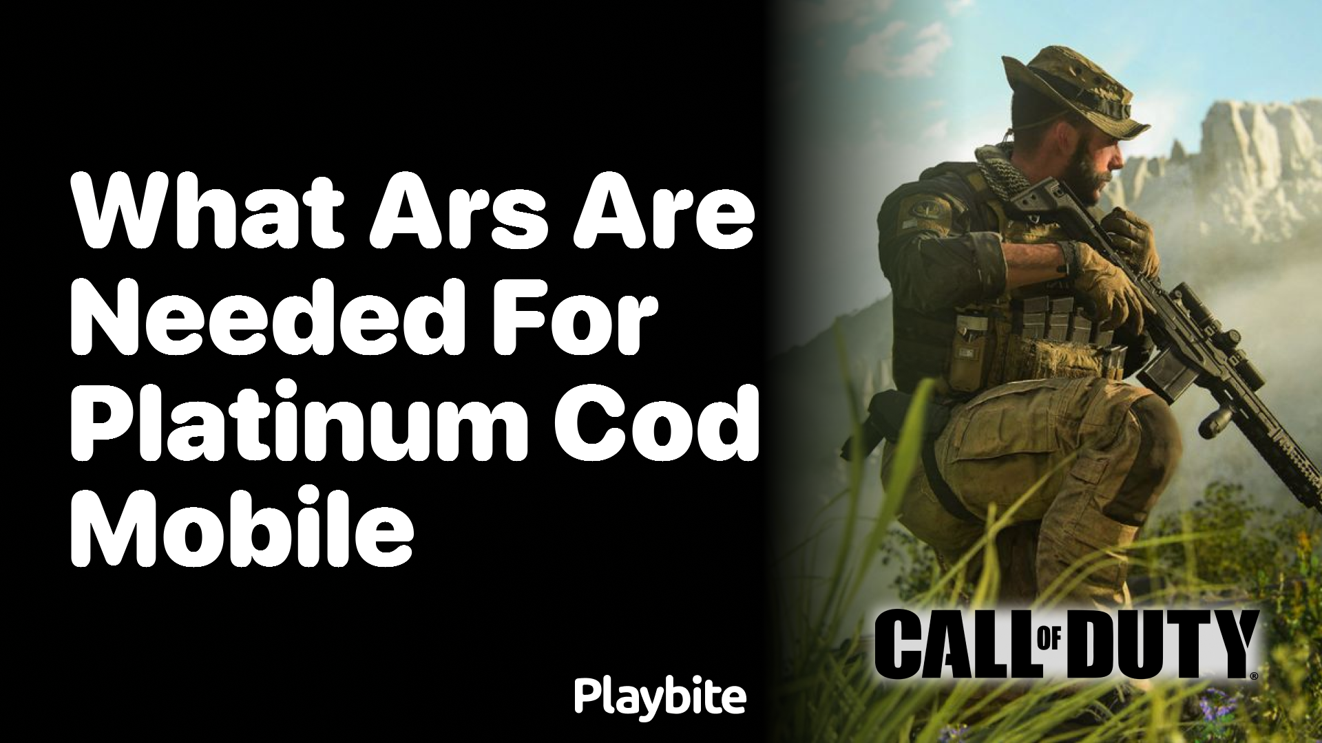 What ARs Are Needed for Platinum in COD Mobile?